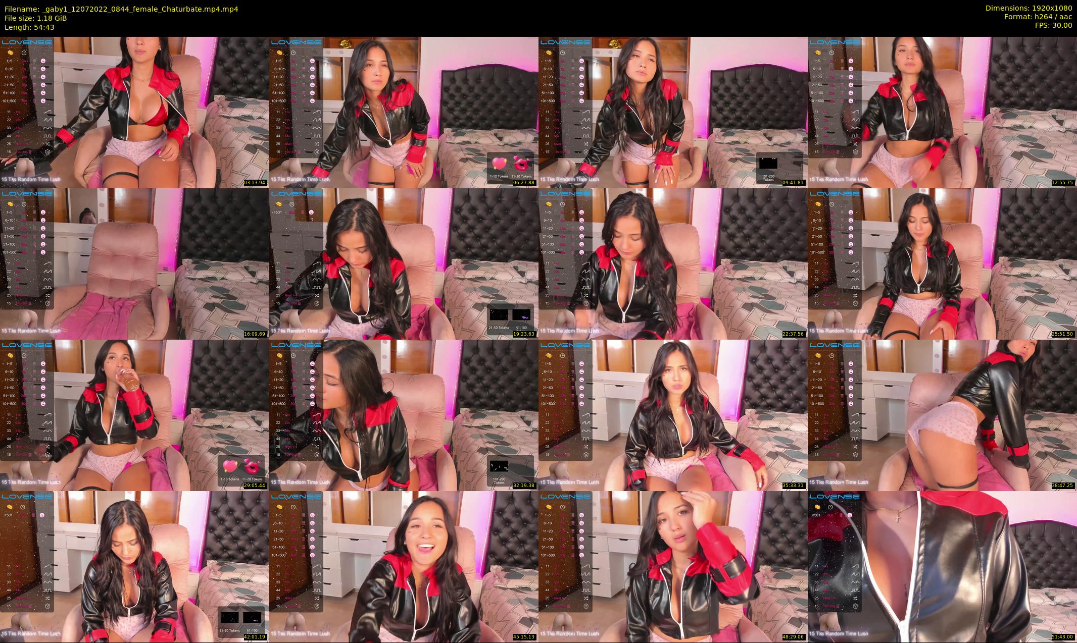 _gaby1 — 55 minute Chaturbate female cam show recording, 1080p, Jul 12, 2022