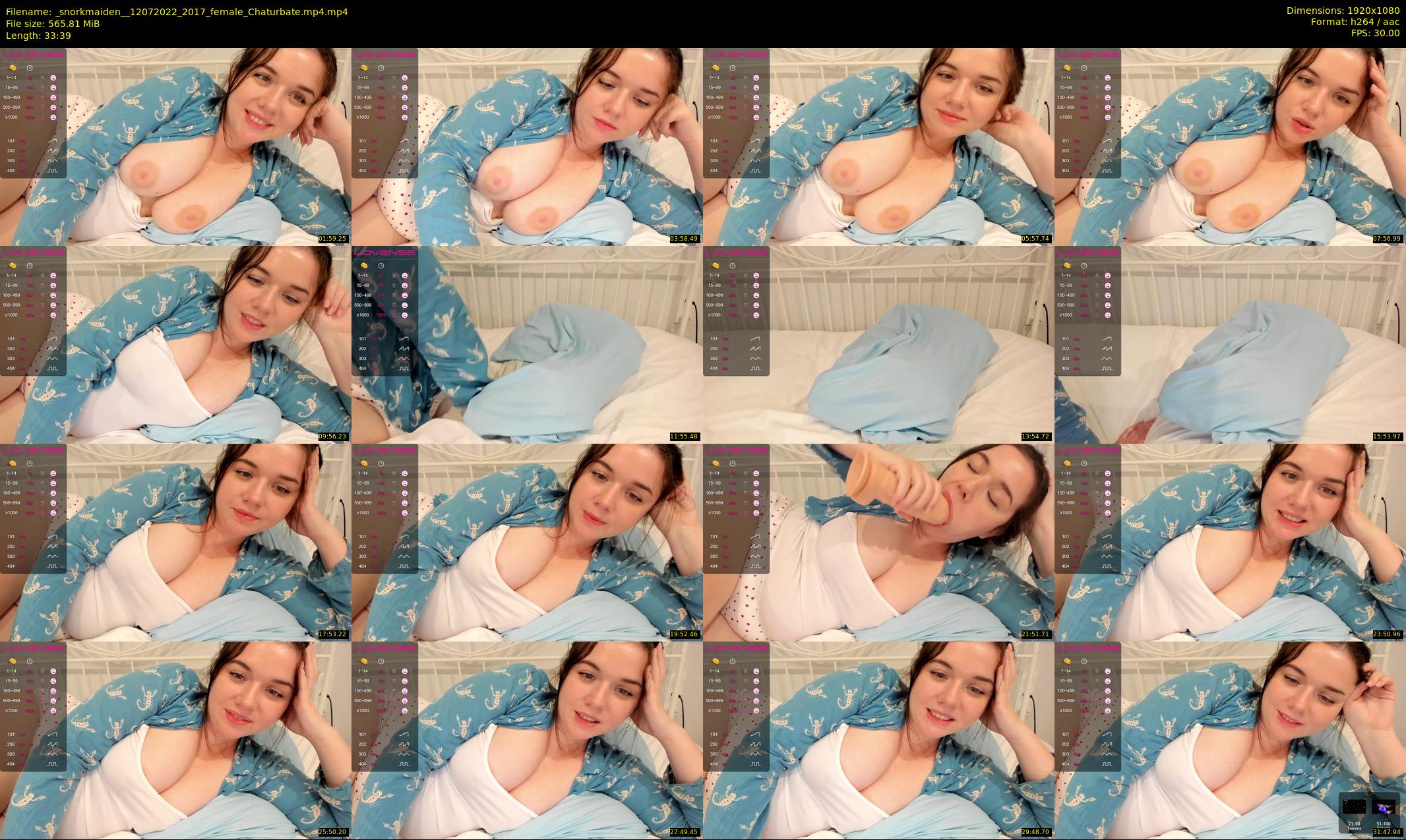 _snorkmaiden_ — 34 minute Chaturbate female cam show recording, 1080p, Jul 12, 2022