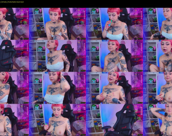 aciddroll — 57 minute Chaturbate female cam show recording, 1080p, Jul 13, 2022