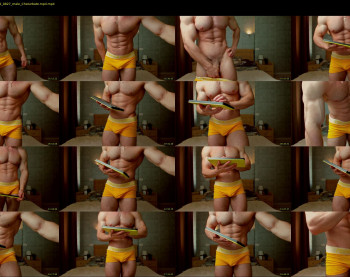 adam_muscle_ — 22 minute Chaturbate male cam show recording, 1080p, Jul 12, 2022