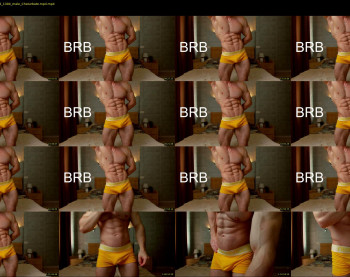 adam_muscle_ — 81 minute Chaturbate male cam show recording, 1080p, Jul 12, 2022