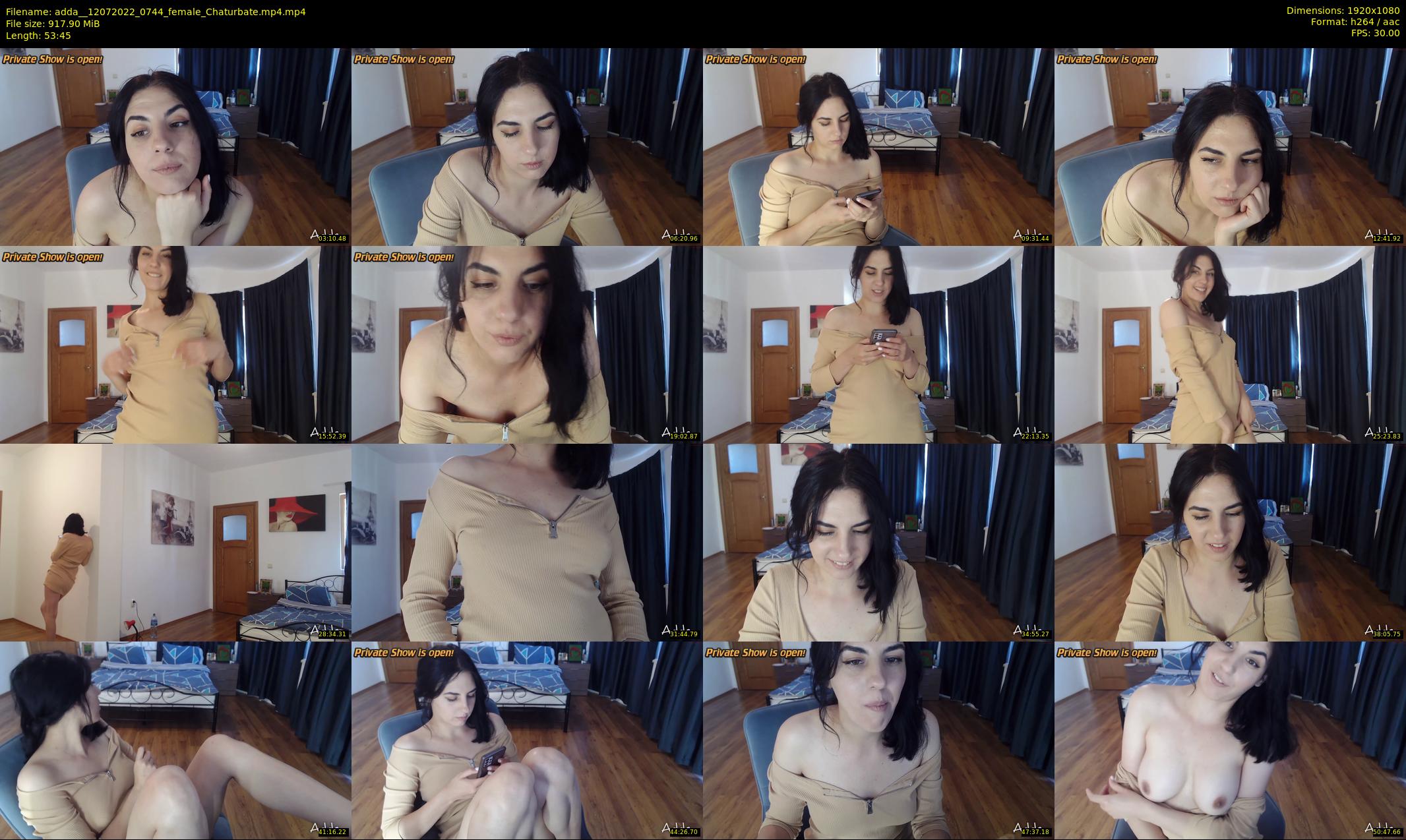 adda_ — 54 minute Chaturbate female cam show recording, 1080p, Jul 12, 2022