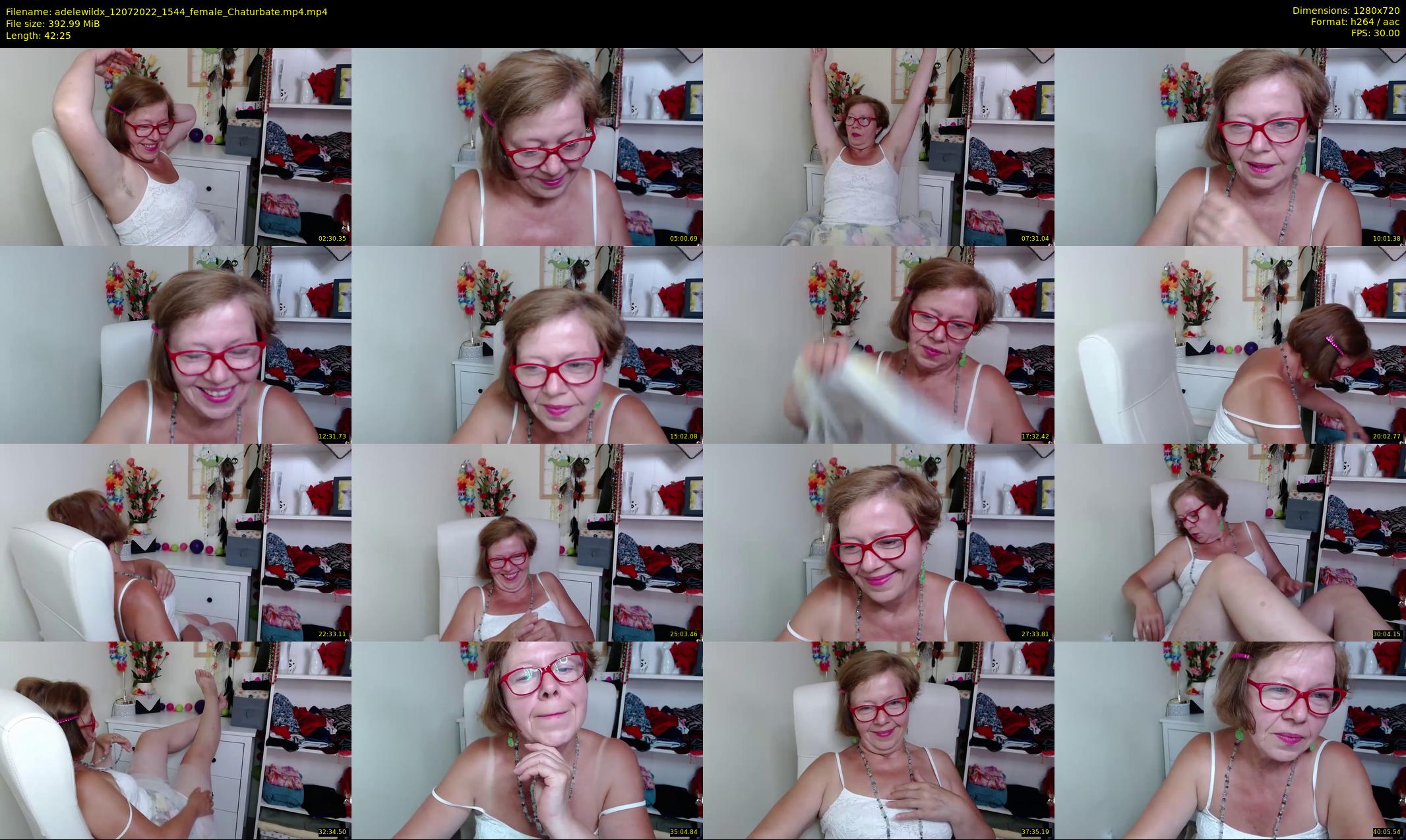 adelewildx — 43 minute Chaturbate female cam show recording, 720p, Jul 12, 2022