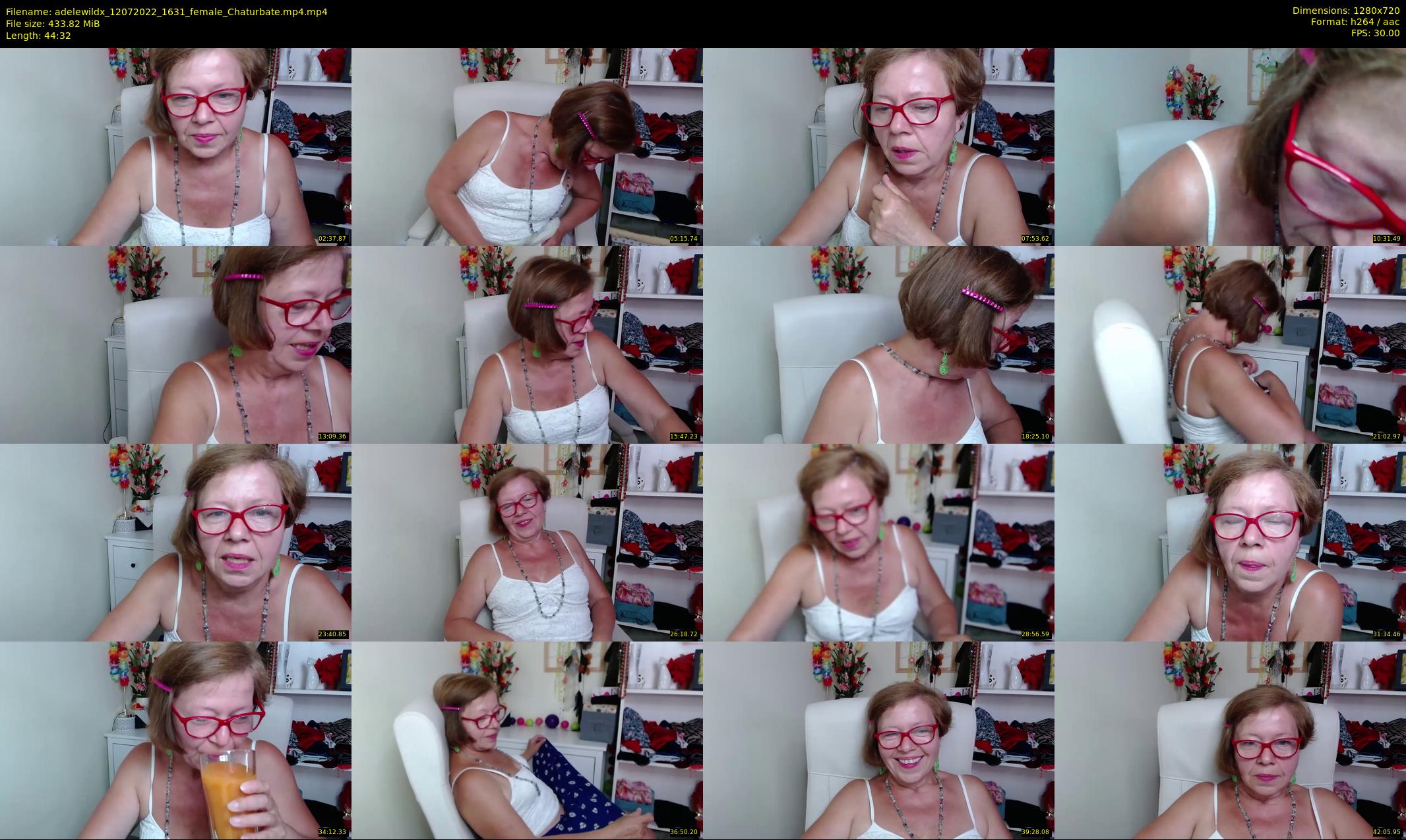adelewildx — 45 minute Chaturbate female cam show recording, 720p, Jul 12, 2022