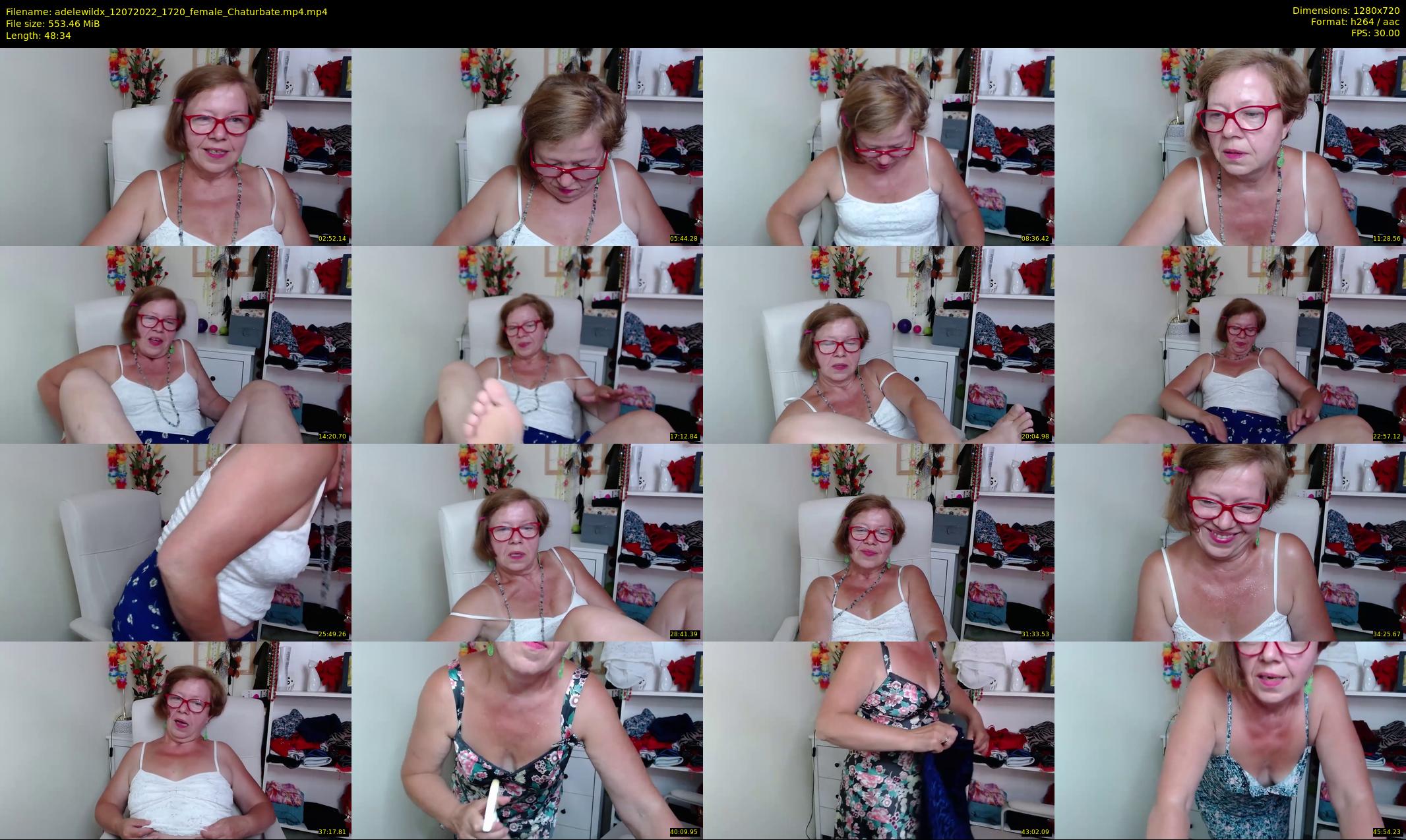 adelewildx — 49 minute Chaturbate female cam show recording, 720p, Jul 12, 2022