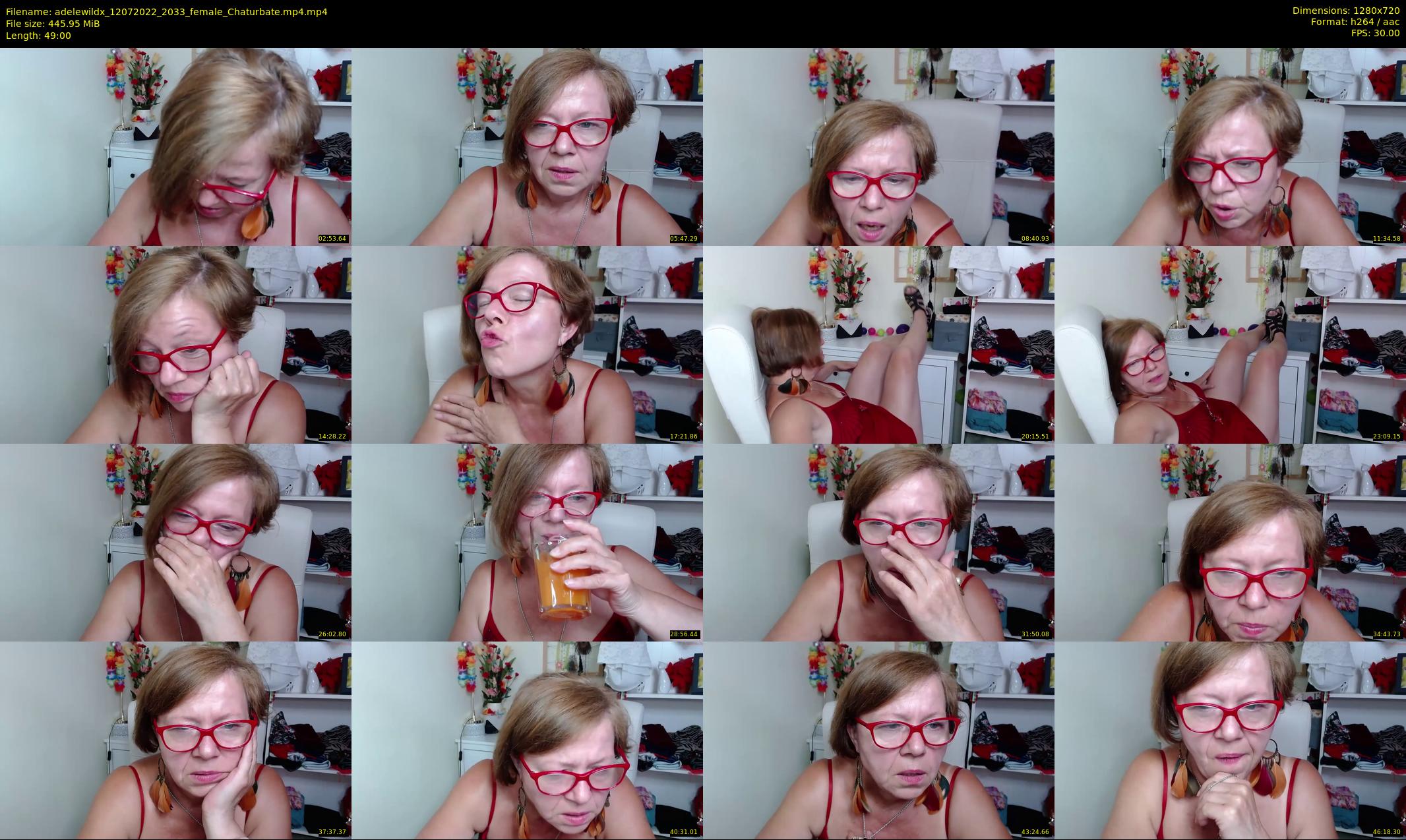 adelewildx — 49 minute Chaturbate female cam show recording, 720p, Jul 12, 2022