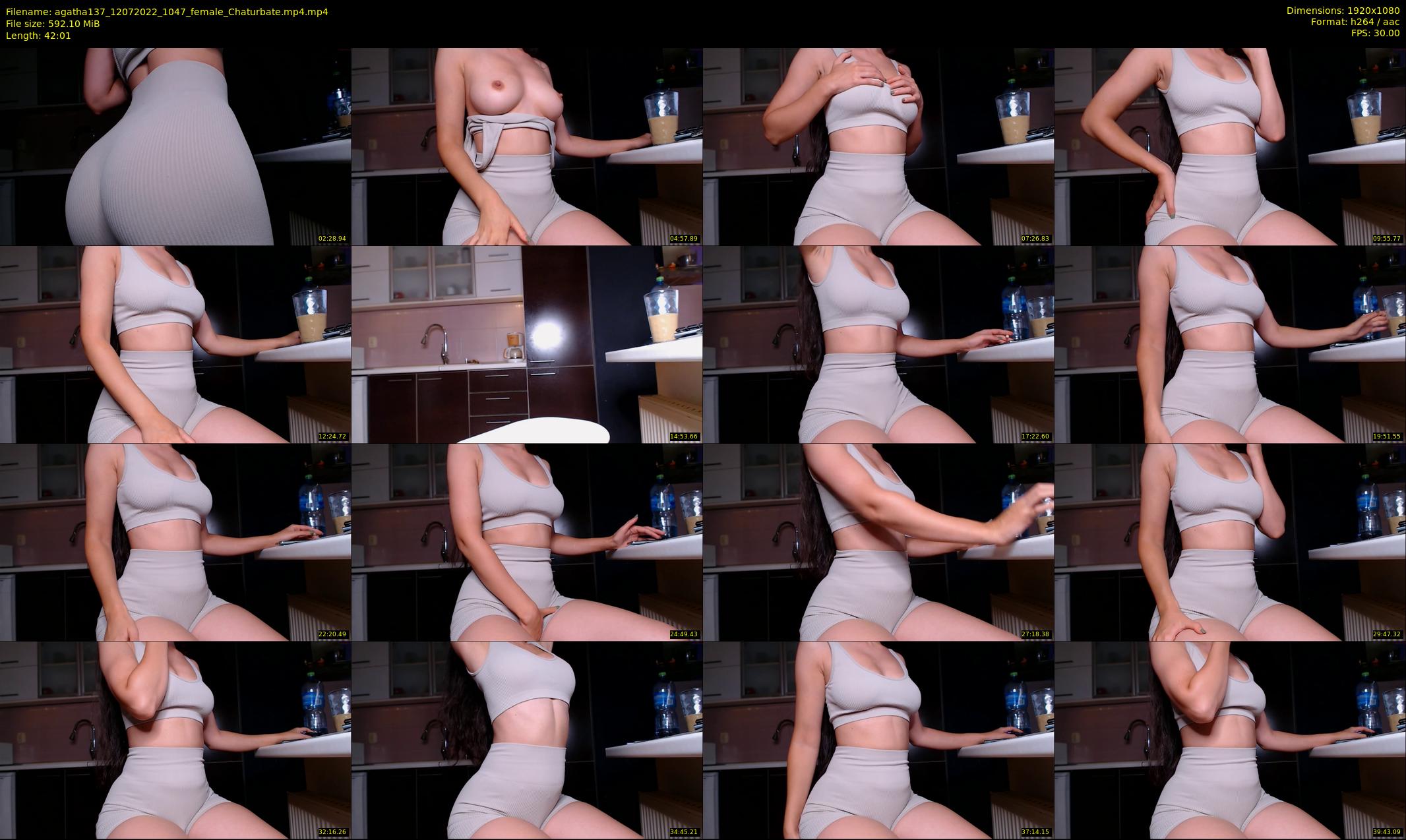 agatha137 — 43 minute Chaturbate female cam show recording, 1080p, Jul 12, 2022