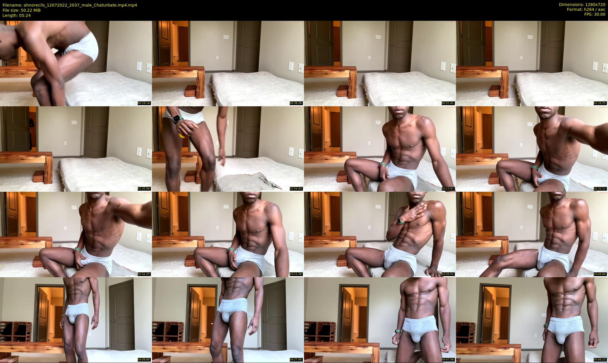 ahnoreclis — 6 minute Chaturbate male cam show recording, 720p, Jul 12, 2022