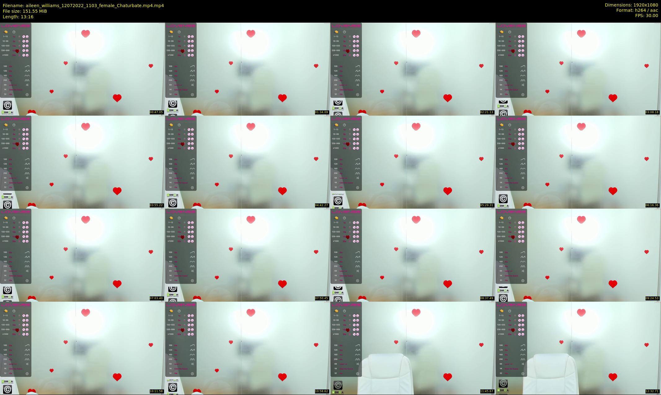 aileen_williams — 14 minute Chaturbate female cam show recording, 1080p, Jul 12, 2022