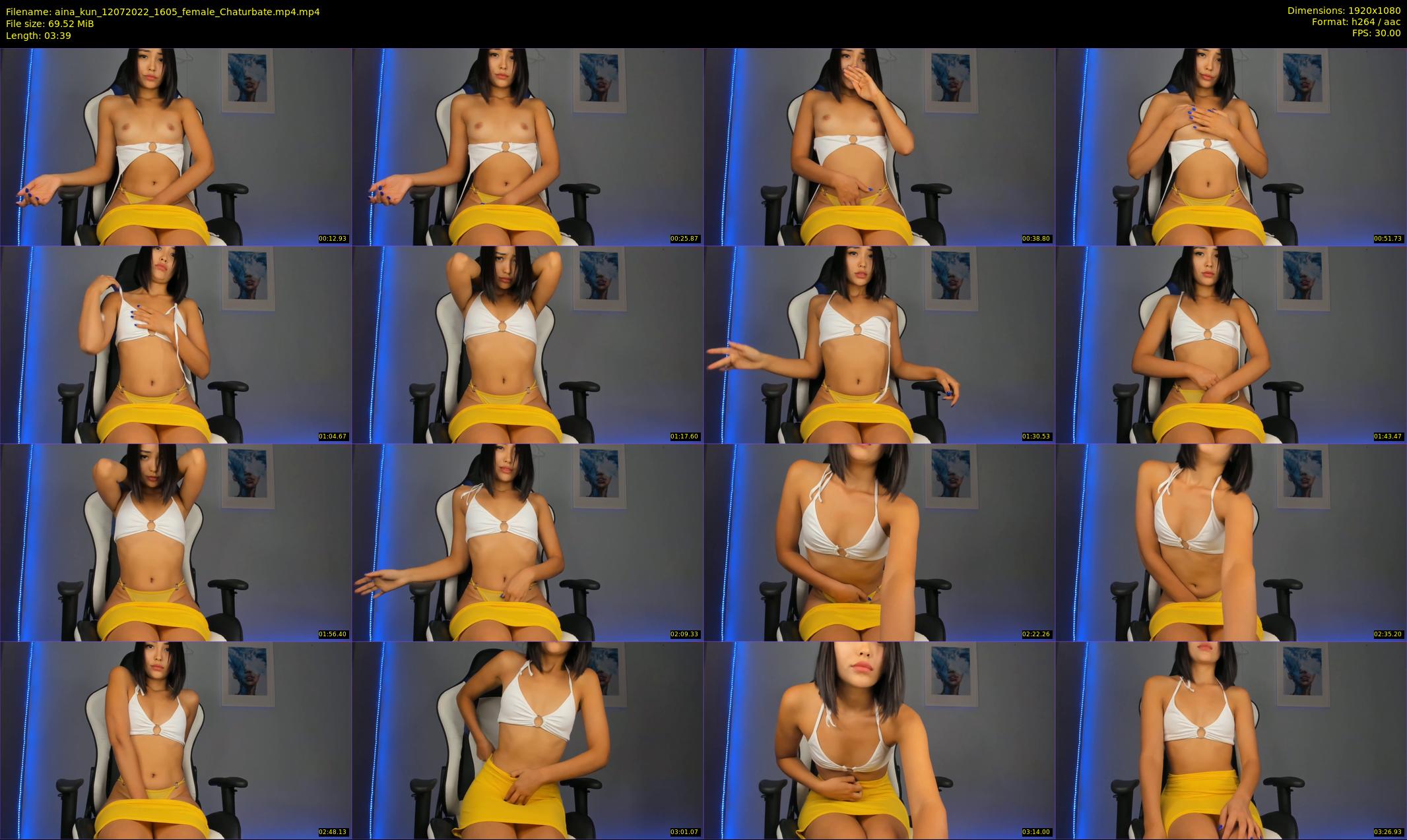 aina_kun — 4 minute Chaturbate female cam show recording, 1080p, Jul 12, 2022
