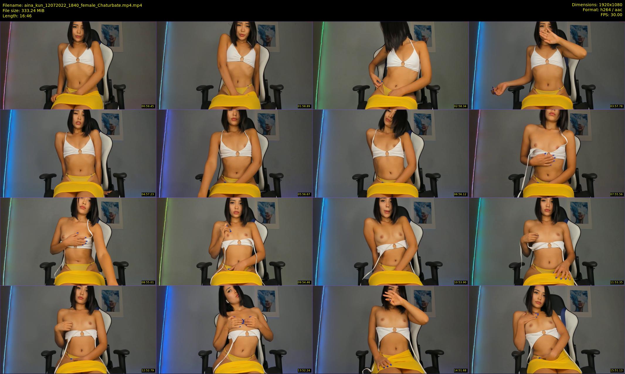 aina_kun — 17 minute Chaturbate female cam show recording, 1080p, Jul 12, 2022