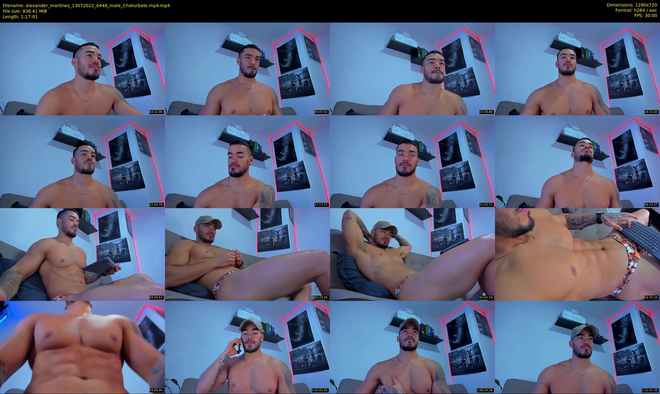 alexander_martines — 78 minute Chaturbate male cam show recording, 720p, Jul 13, 2022