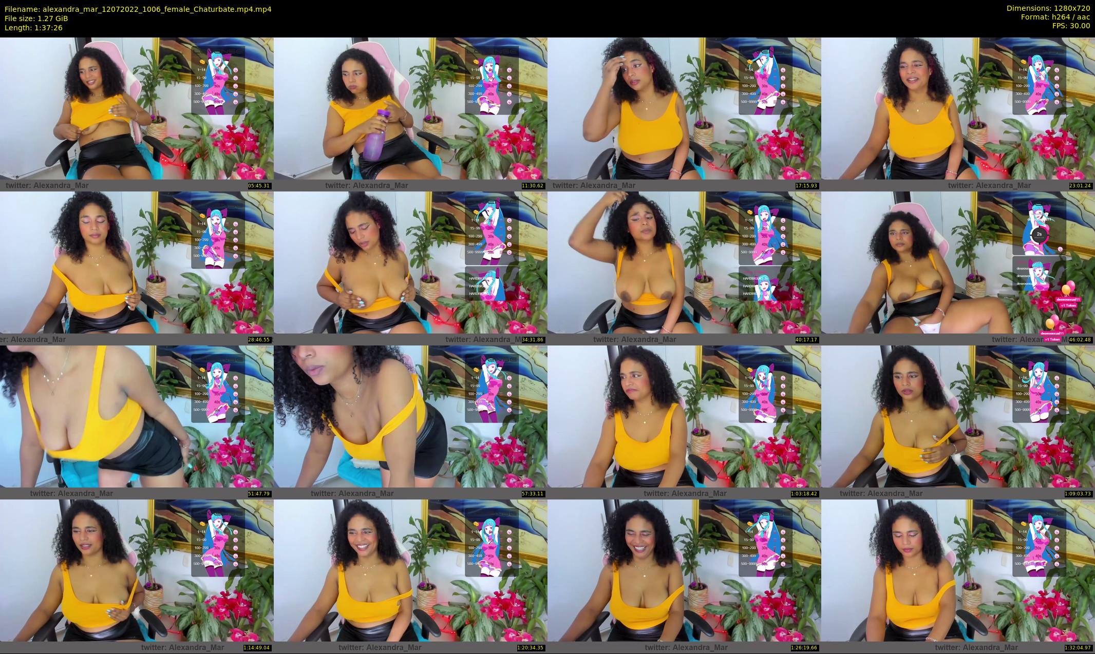 alexandra_mar — 98 minute Chaturbate female cam show recording, 720p, Jul 12, 2022