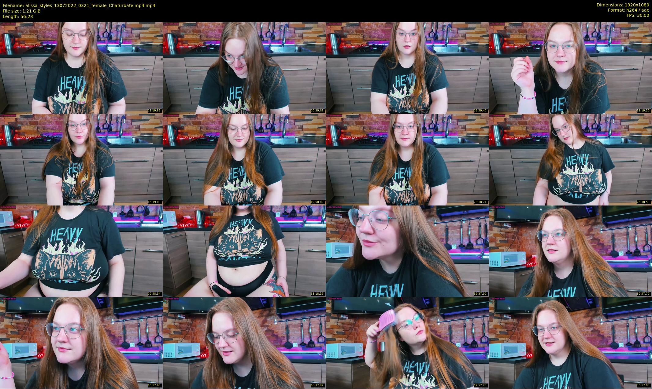 alissa_styles — 57 minute Chaturbate female cam show recording, 1080p, Jul 13, 2022