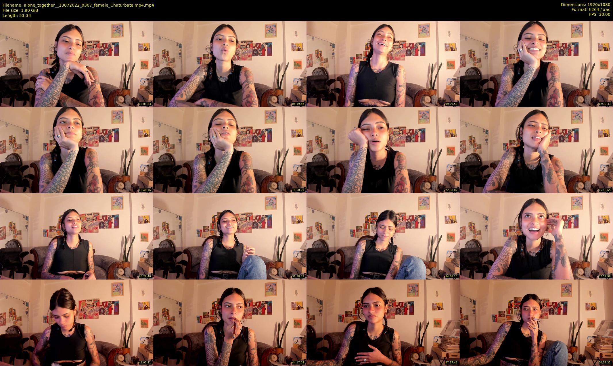 alone_together_ — 54 minute Chaturbate female cam show recording, 1080p, Jul 13, 2022