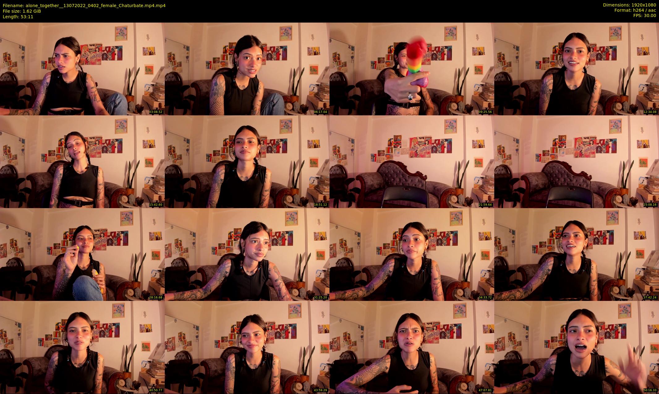 alone_together_ — 54 minute Chaturbate female cam show recording, 1080p, Jul 13, 2022