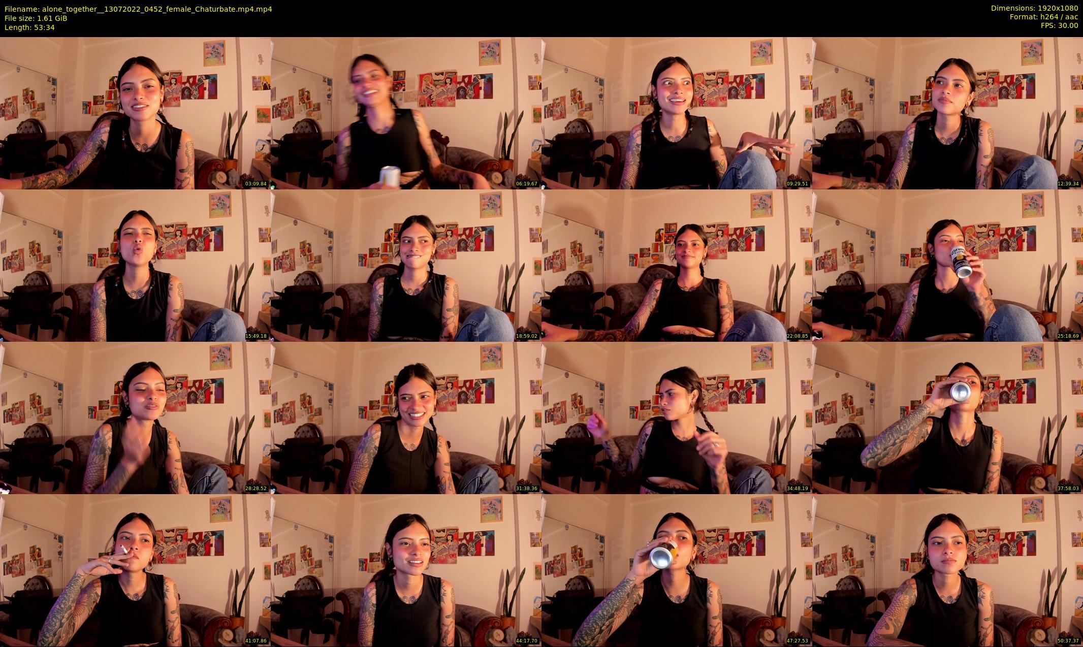 alone_together_ — 54 minute Chaturbate female cam show recording, 1080p, Jul 13, 2022