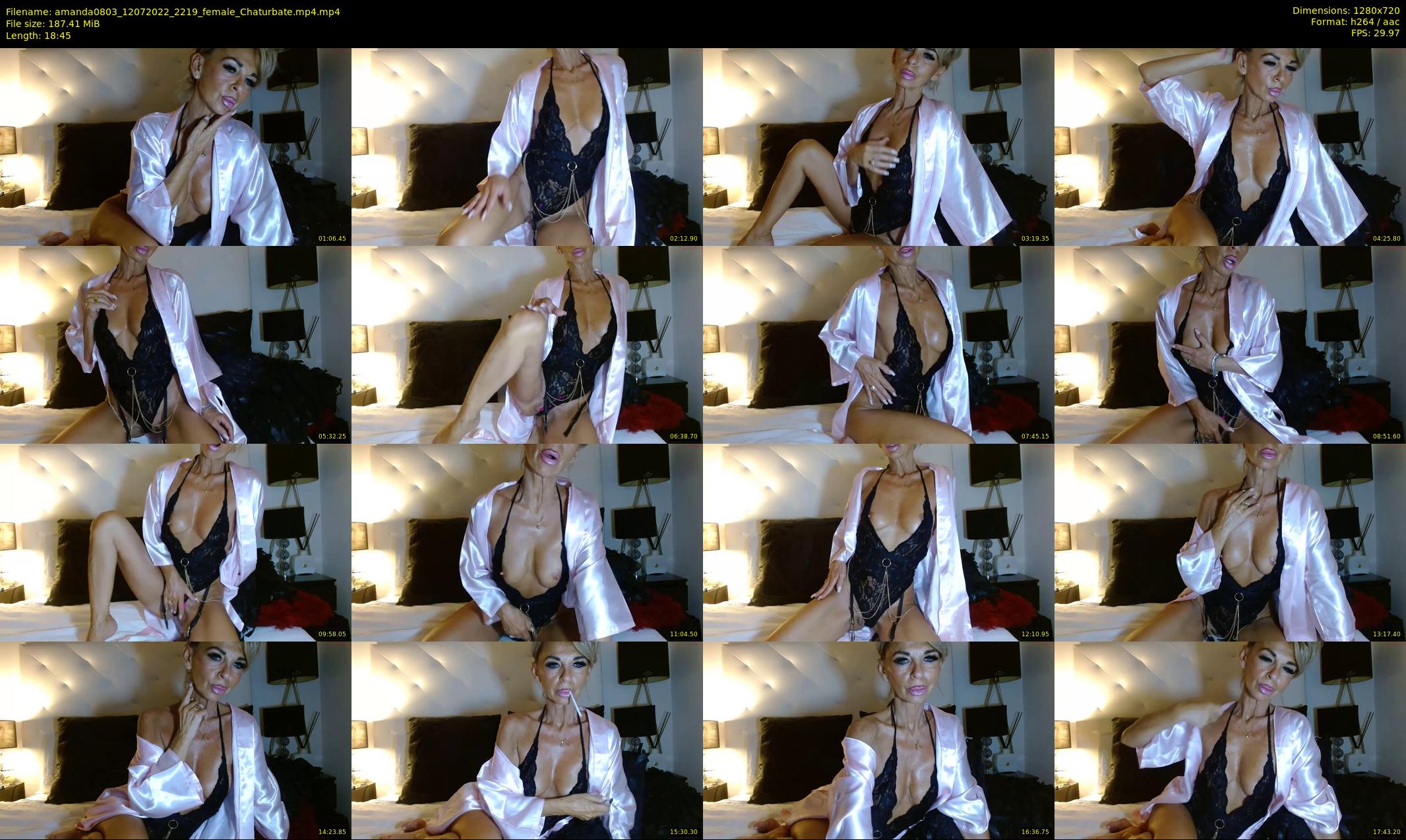 amanda0803 — 19 minute Chaturbate female cam show recording, 720p, Jul 12, 2022