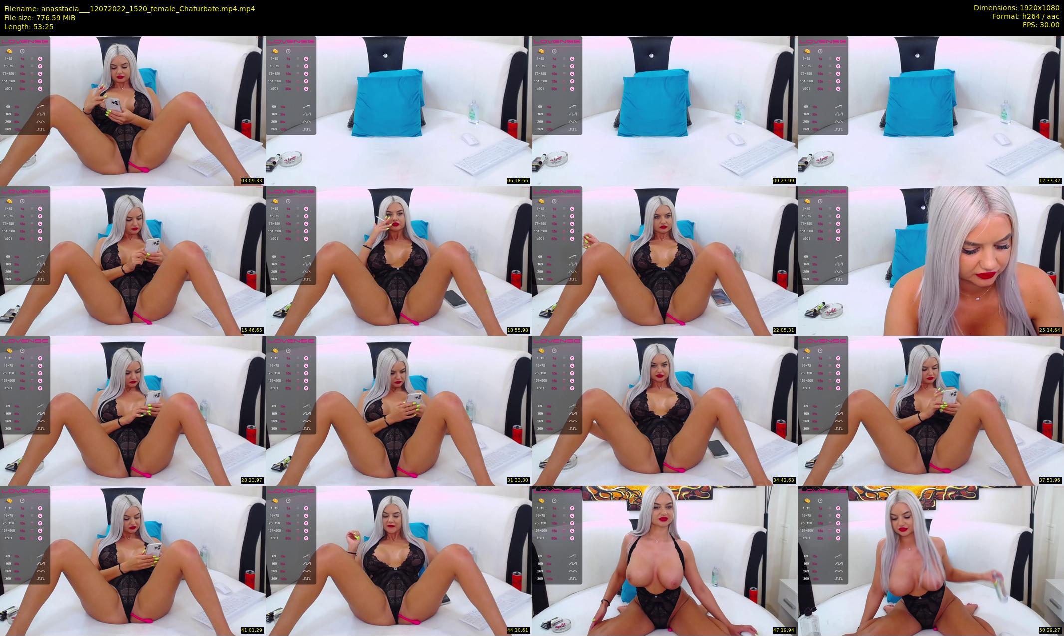 anasstacia__ — 54 minute Chaturbate female cam show recording, 1080p, Jul 12, 2022