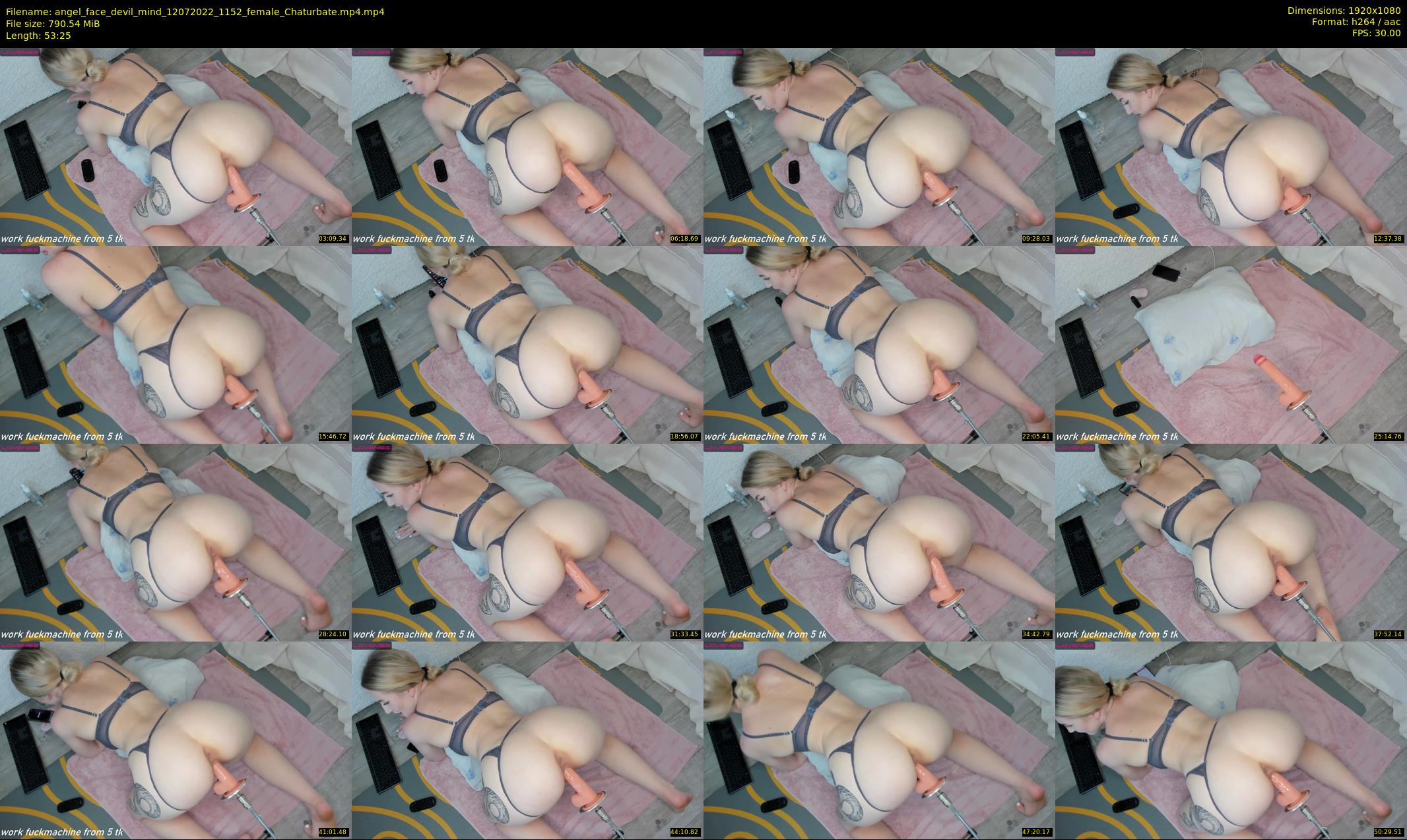 angel_face_devil_mind — 54 minute Chaturbate female cam show recording, 1080p, Jul 12, 2022