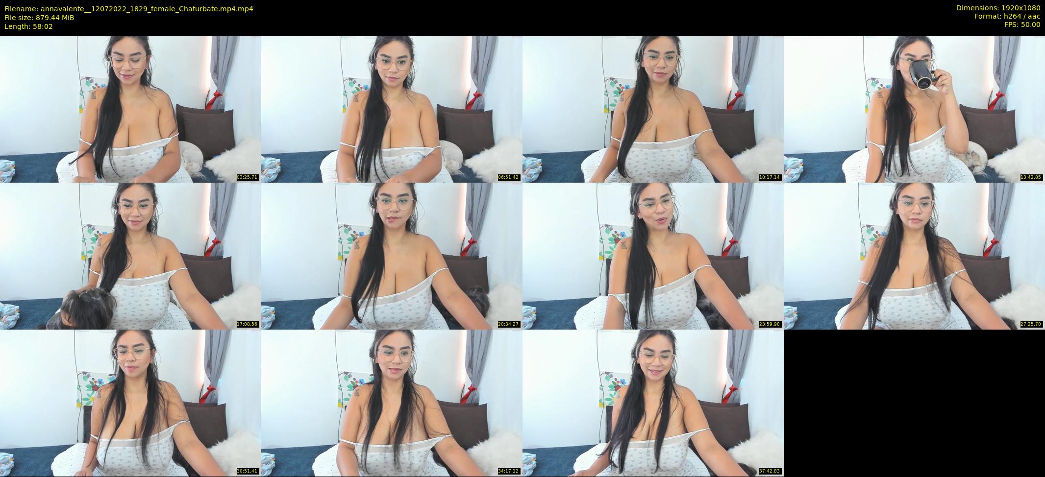 annavalente_ — 59 minute Chaturbate female cam show recording, 1080p, Jul 12, 2022