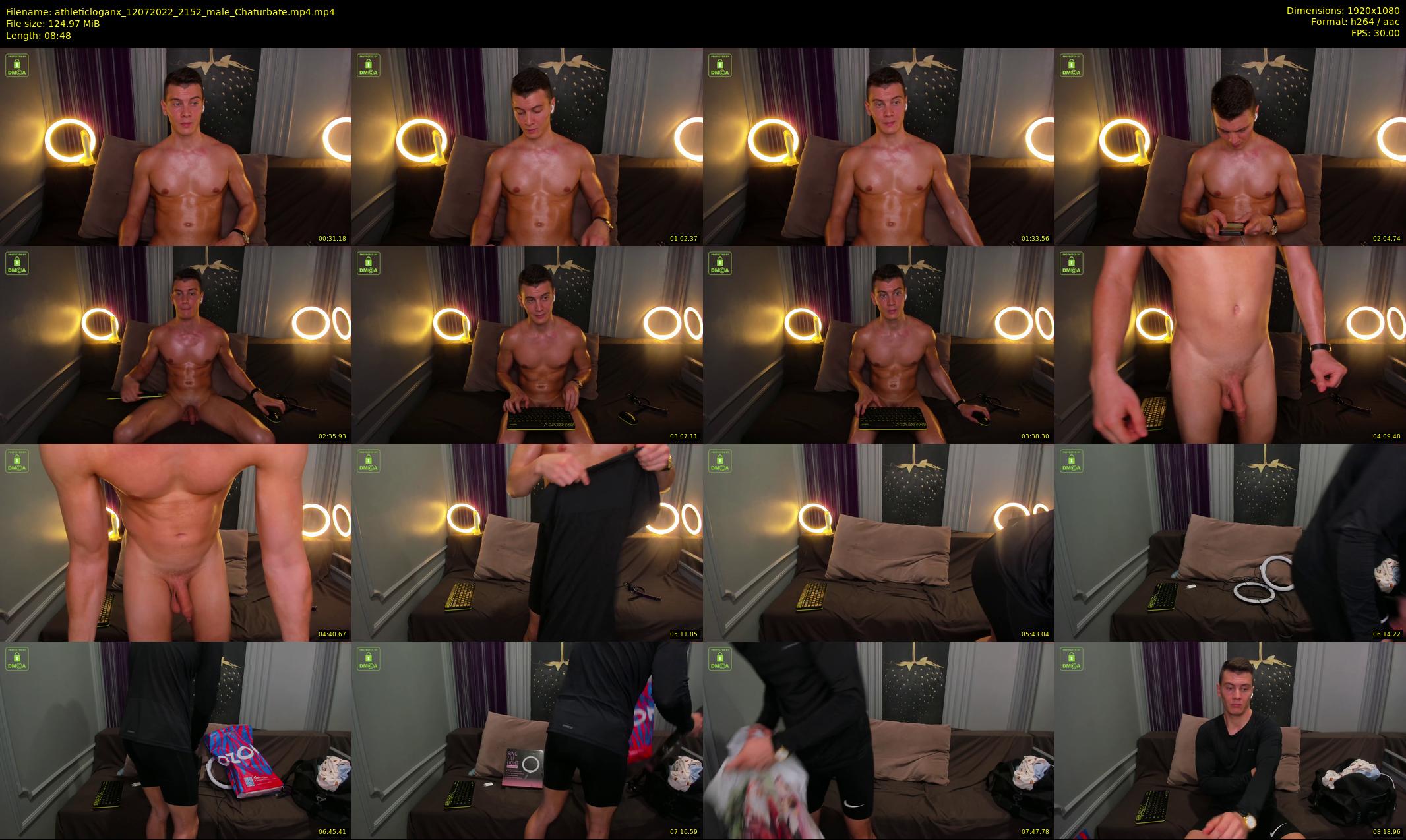 athleticloganx — 9 minute Chaturbate male cam show recording, 1080p, Jul 12, 2022
