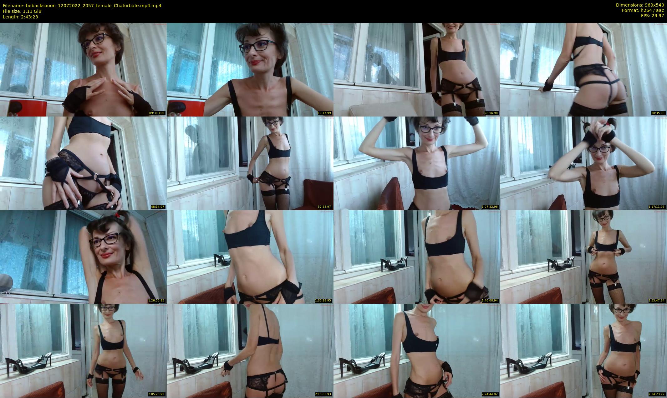 bebacksooon — 164 minute Chaturbate female cam show recording, 480p, Jul 12, 2022