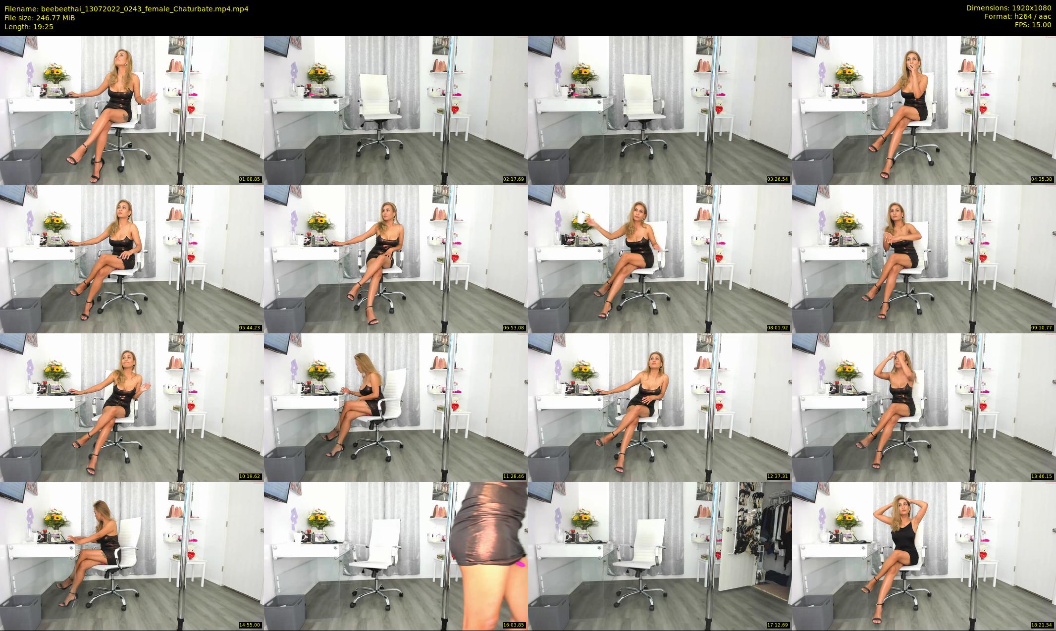 beebeethai — 20 minute Chaturbate female cam show recording, 1080p, Jul 13, 2022