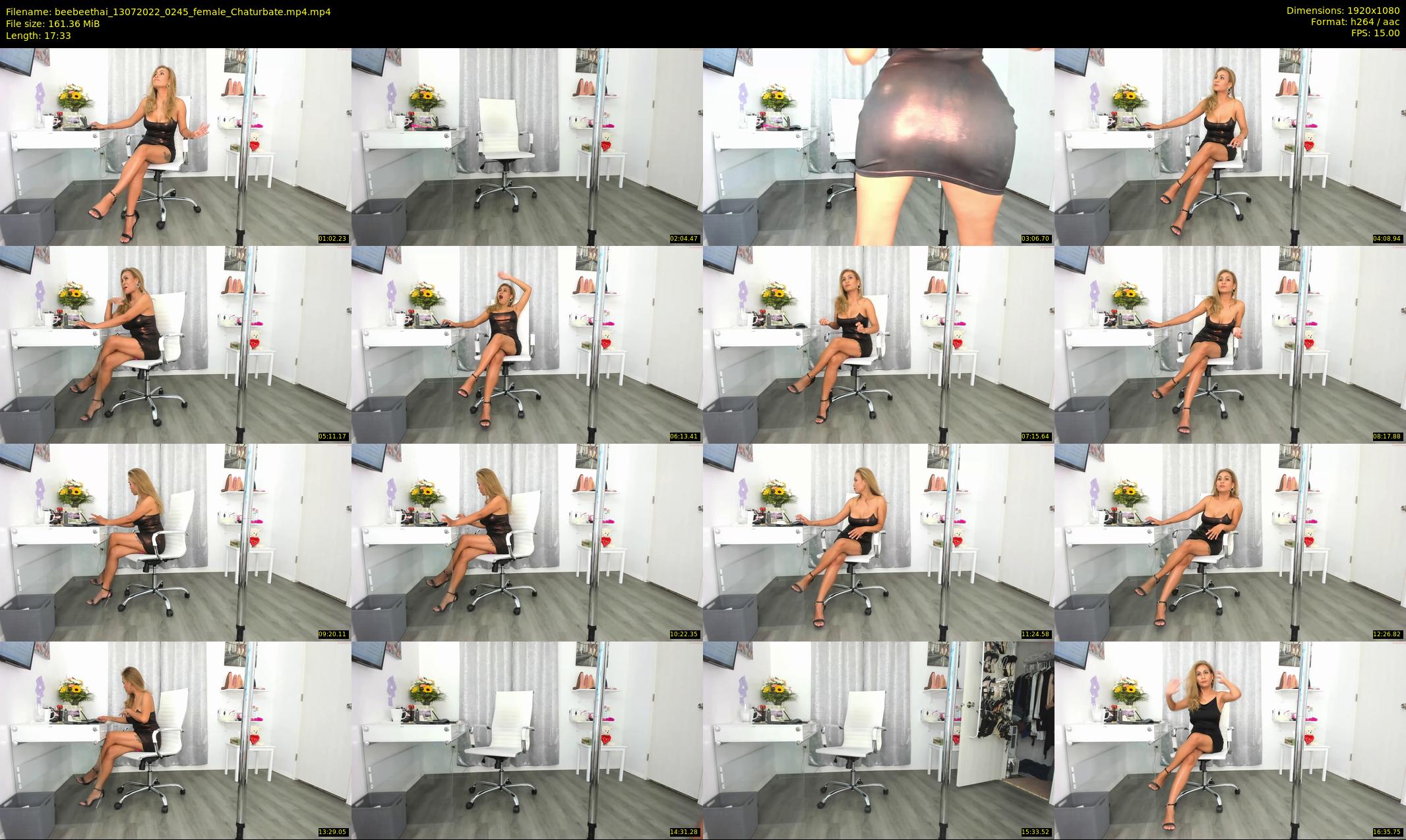 beebeethai — 18 minute Chaturbate female cam show recording, 1080p, Jul 13, 2022