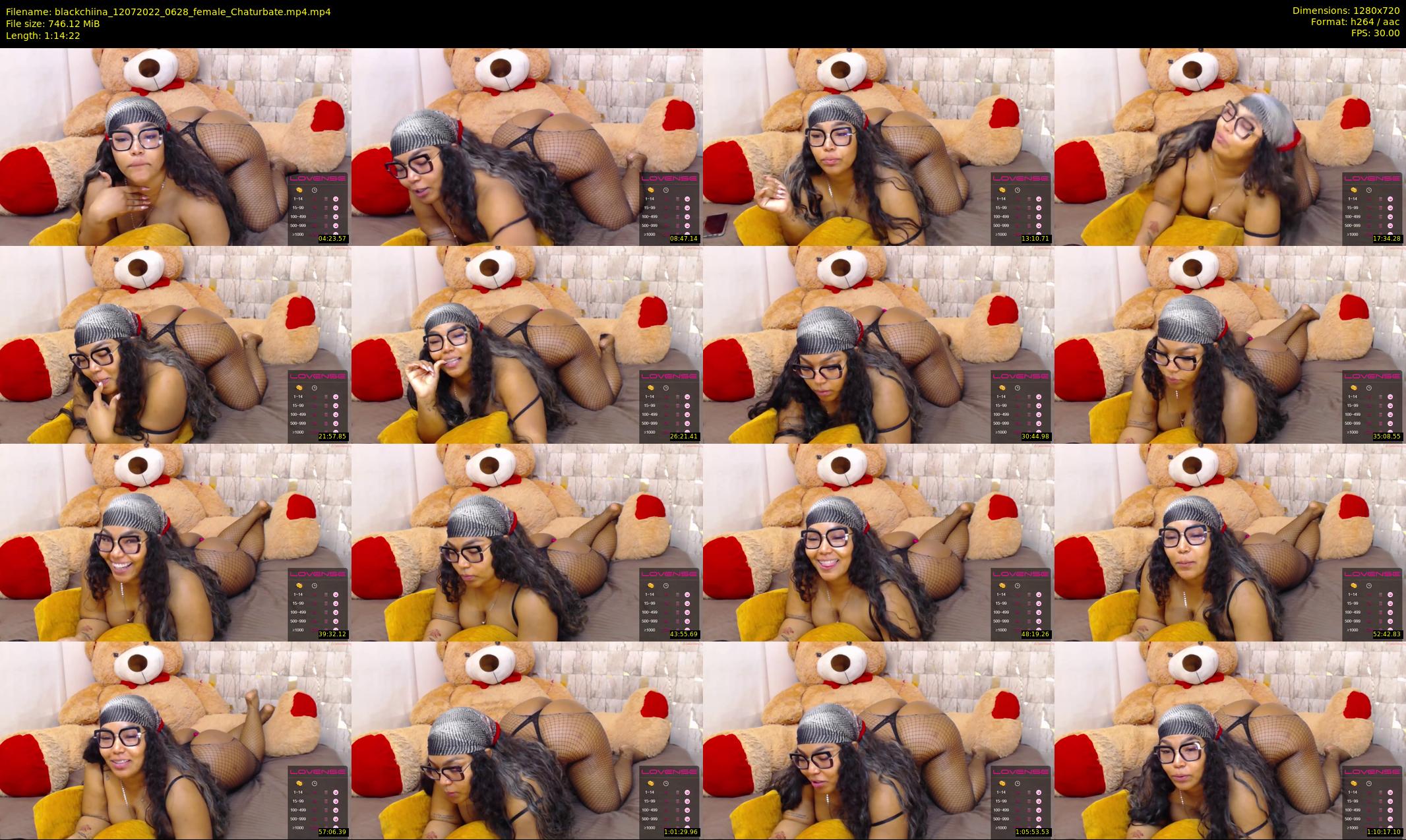 blackchiina — 75 minute Chaturbate female cam show recording, 720p, Jul 12, 2022