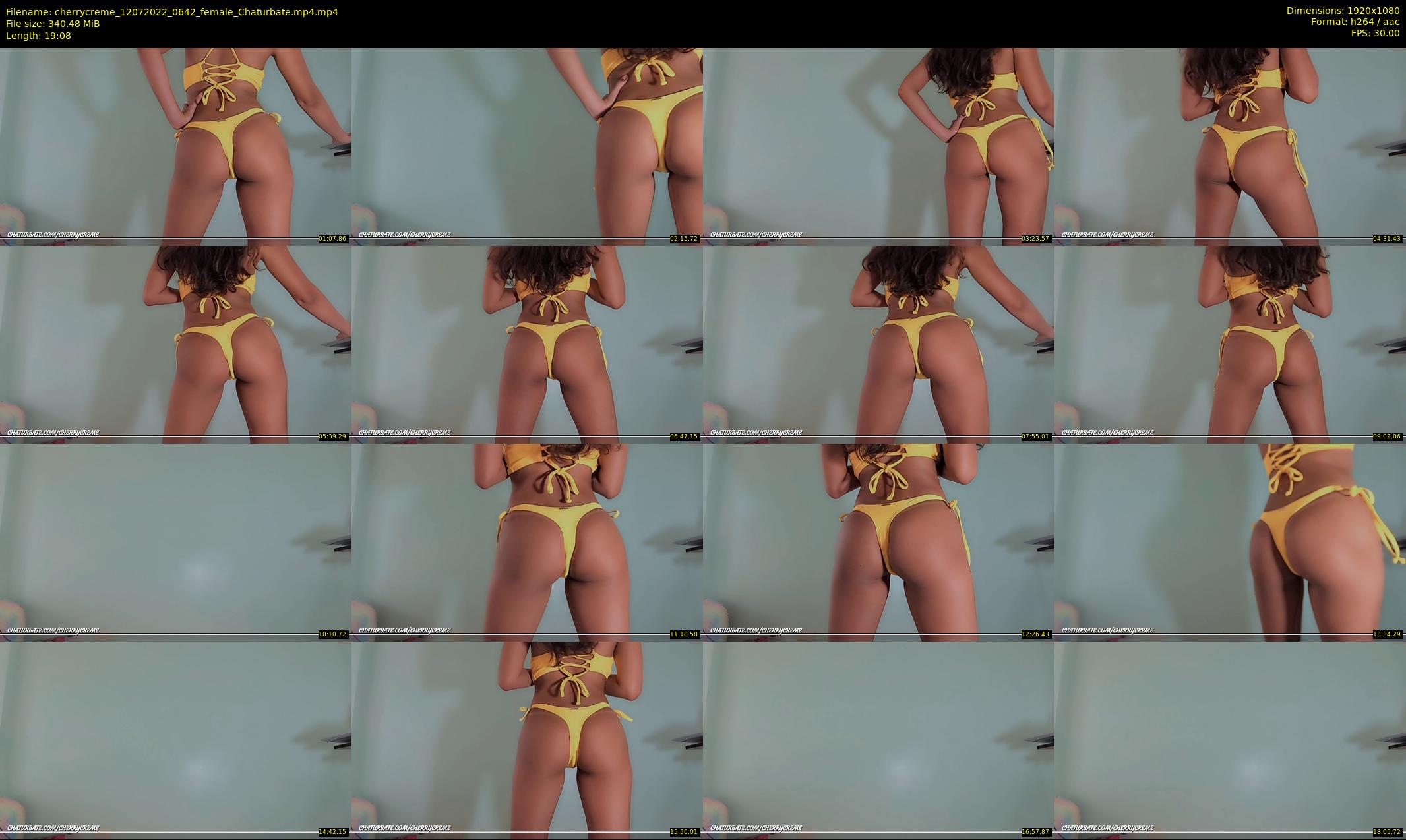 cherrycreme — 20 minute Chaturbate female cam show recording, 1080p, Jul 12, 2022
