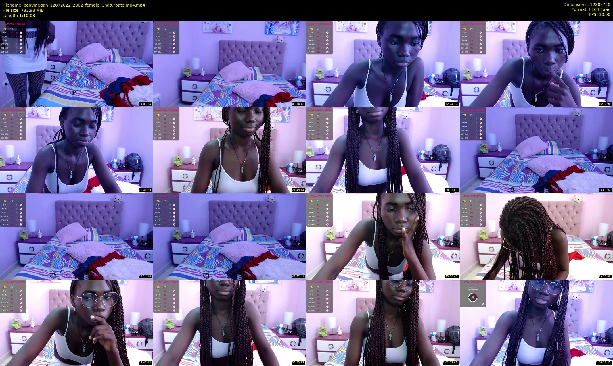 conymegan — 71 minute Chaturbate female cam show recording, 720p, Jul 12, 2022