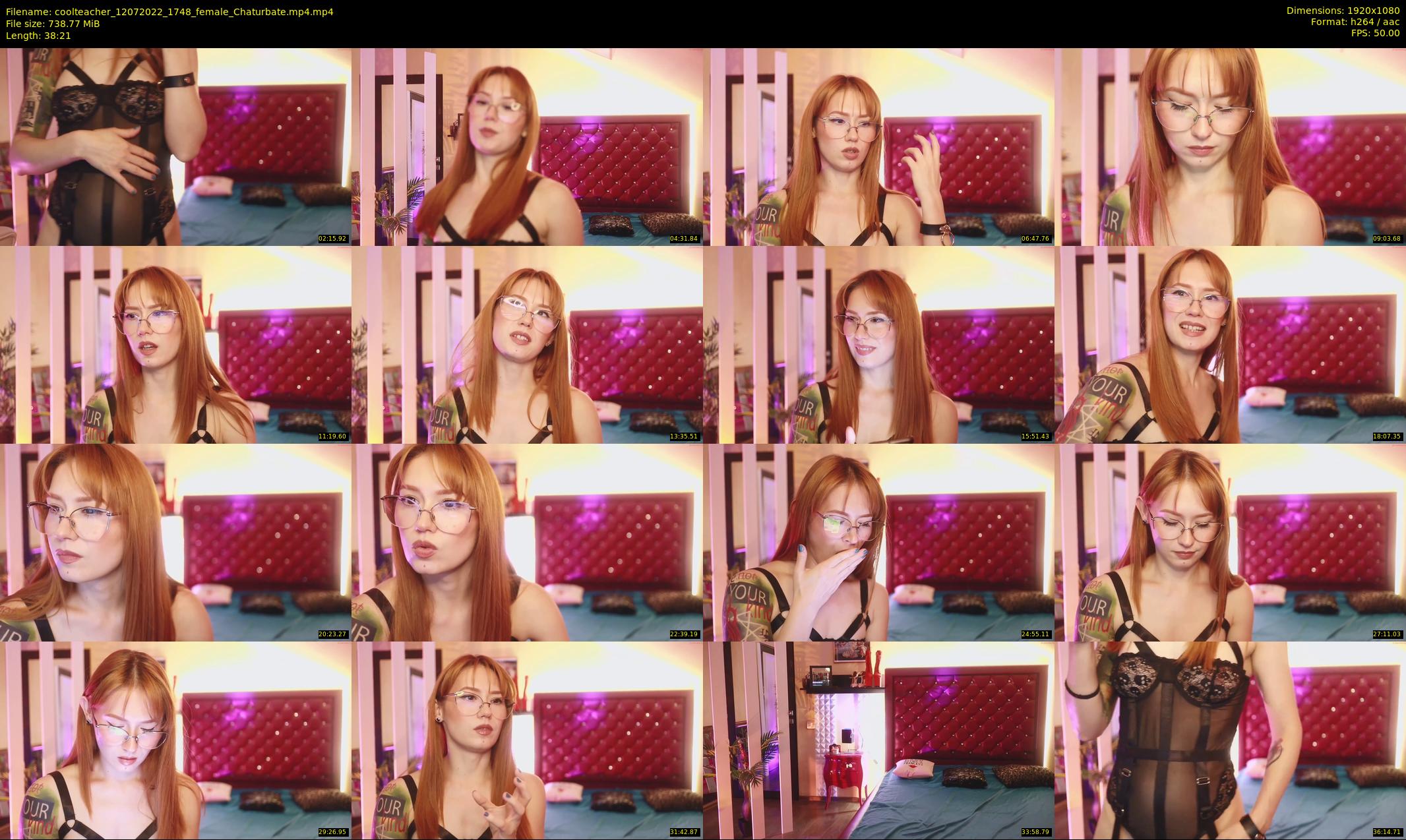 coolteacher — 39 minute Chaturbate female cam show recording, 1080p, Jul 12, 2022