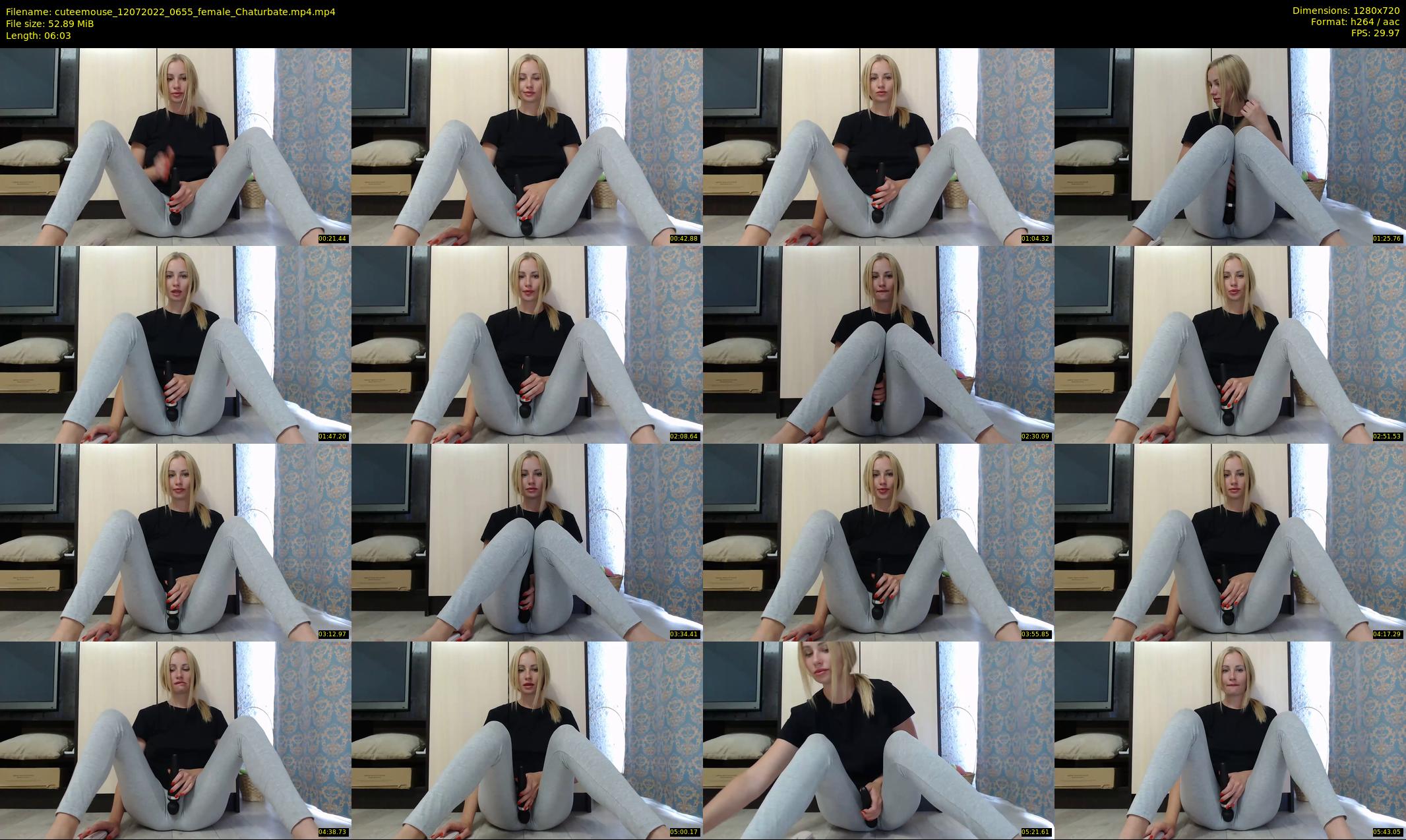 cuteemouse — 7 minute Chaturbate female cam show recording, 720p, Jul 12, 2022