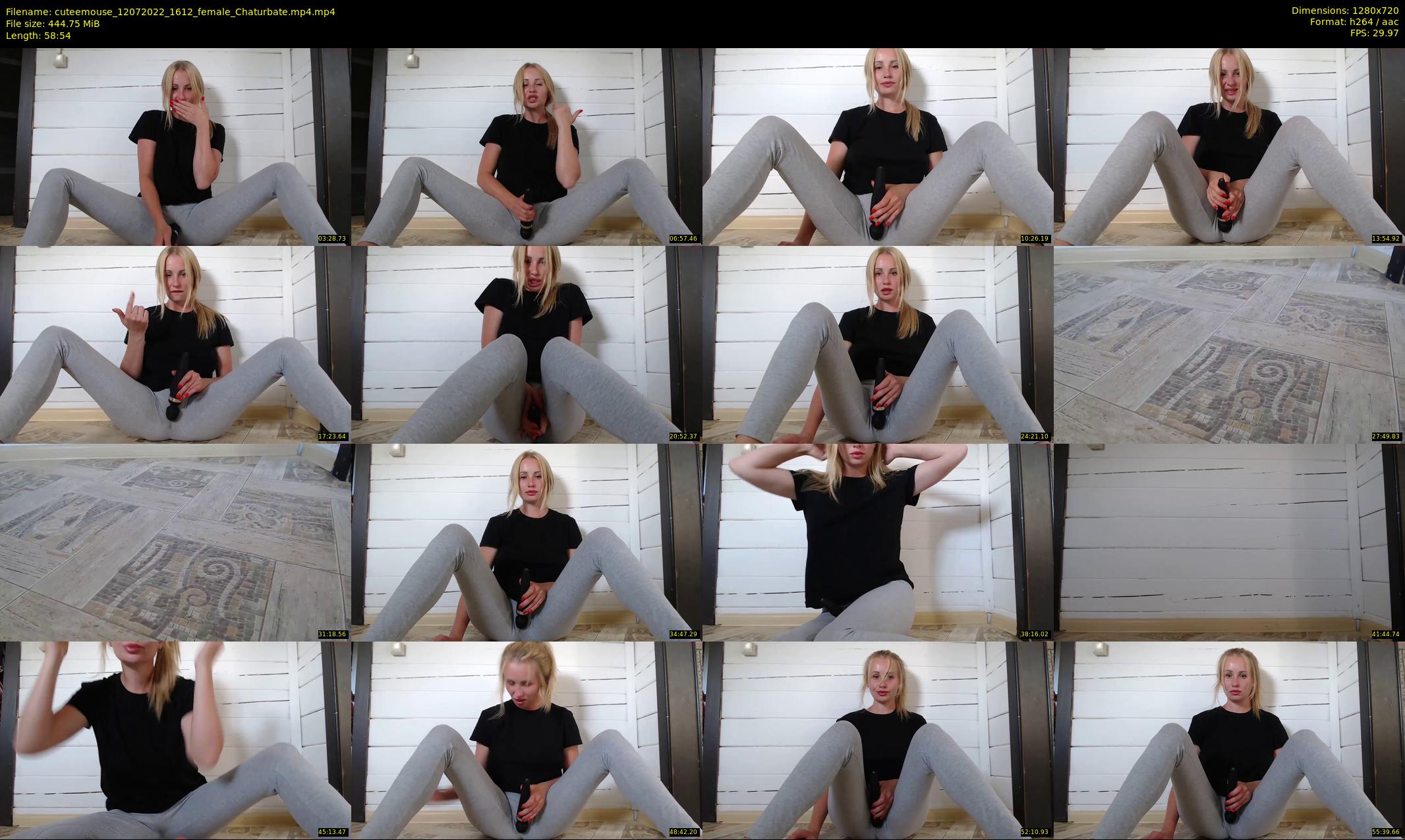 cuteemouse — 59 minute Chaturbate female cam show recording, 720p, Jul 12, 2022