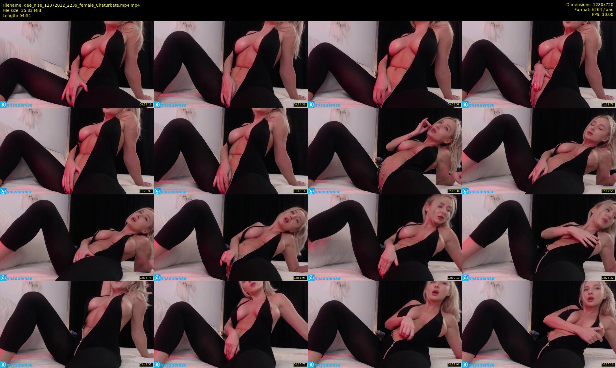 dee_nise — 5 minute Chaturbate female cam show recording, 720p, Jul 12, 2022