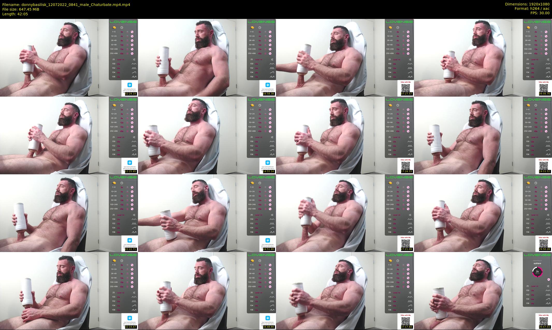 donnybasilisk — 43 minute Chaturbate male cam show recording, 1080p, Jul 12, 2022