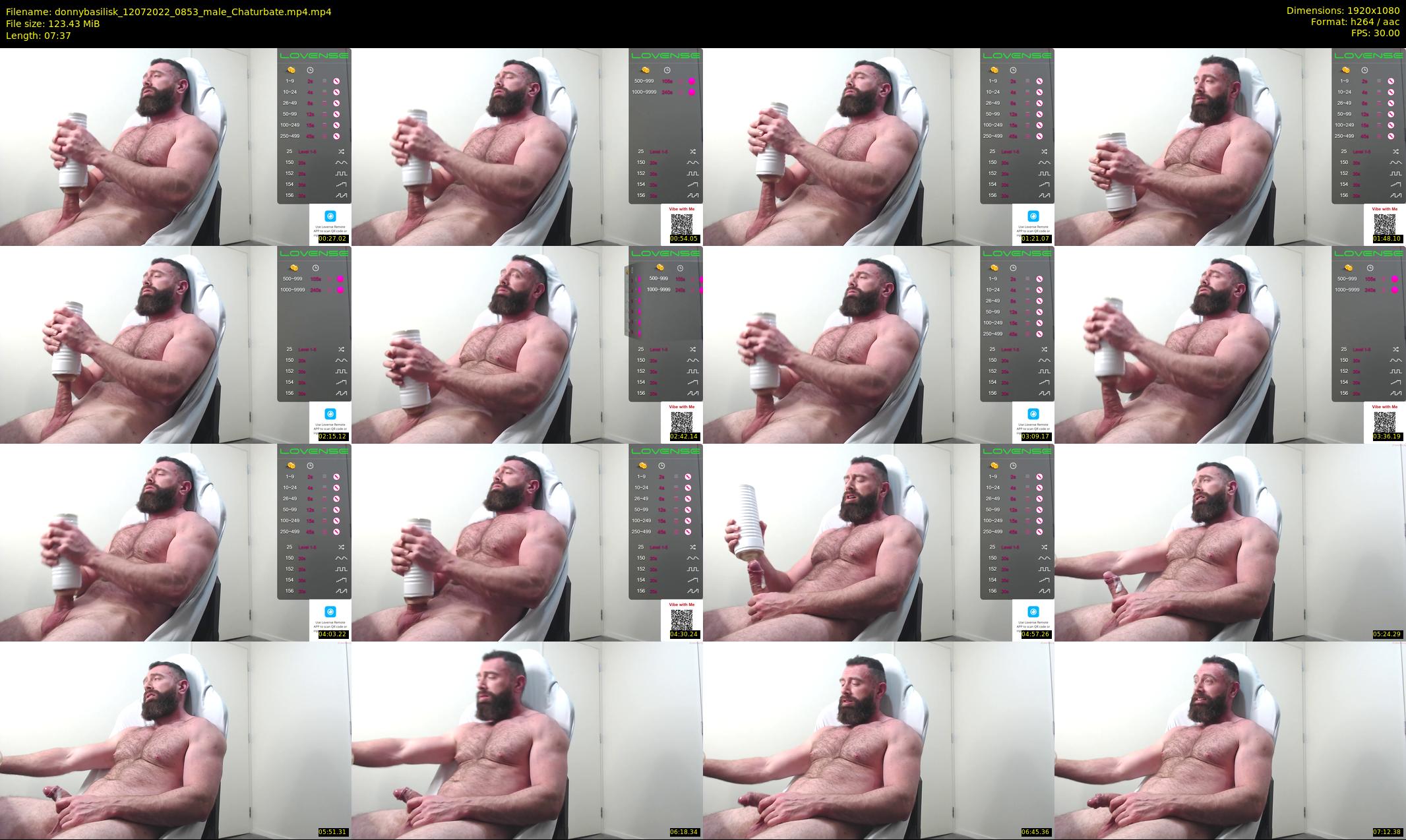 donnybasilisk — 8 minute Chaturbate male cam show recording, 1080p, Jul 12, 2022