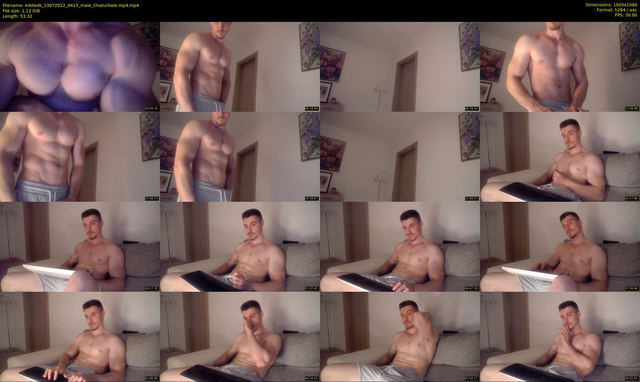 eddieds — 54 minute Chaturbate male cam show recording, 1080p, Jul 13, 2022