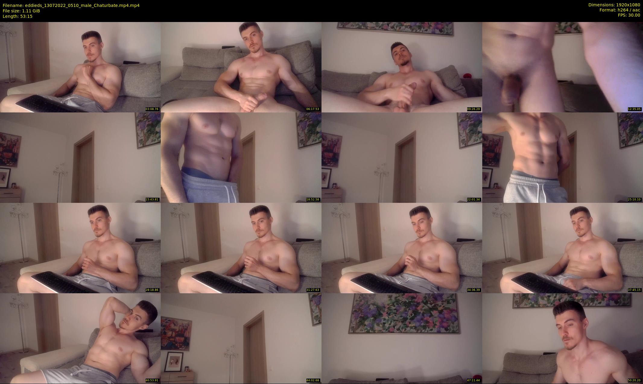 eddieds — 54 minute Chaturbate male cam show recording, 1080p, Jul 13, 2022