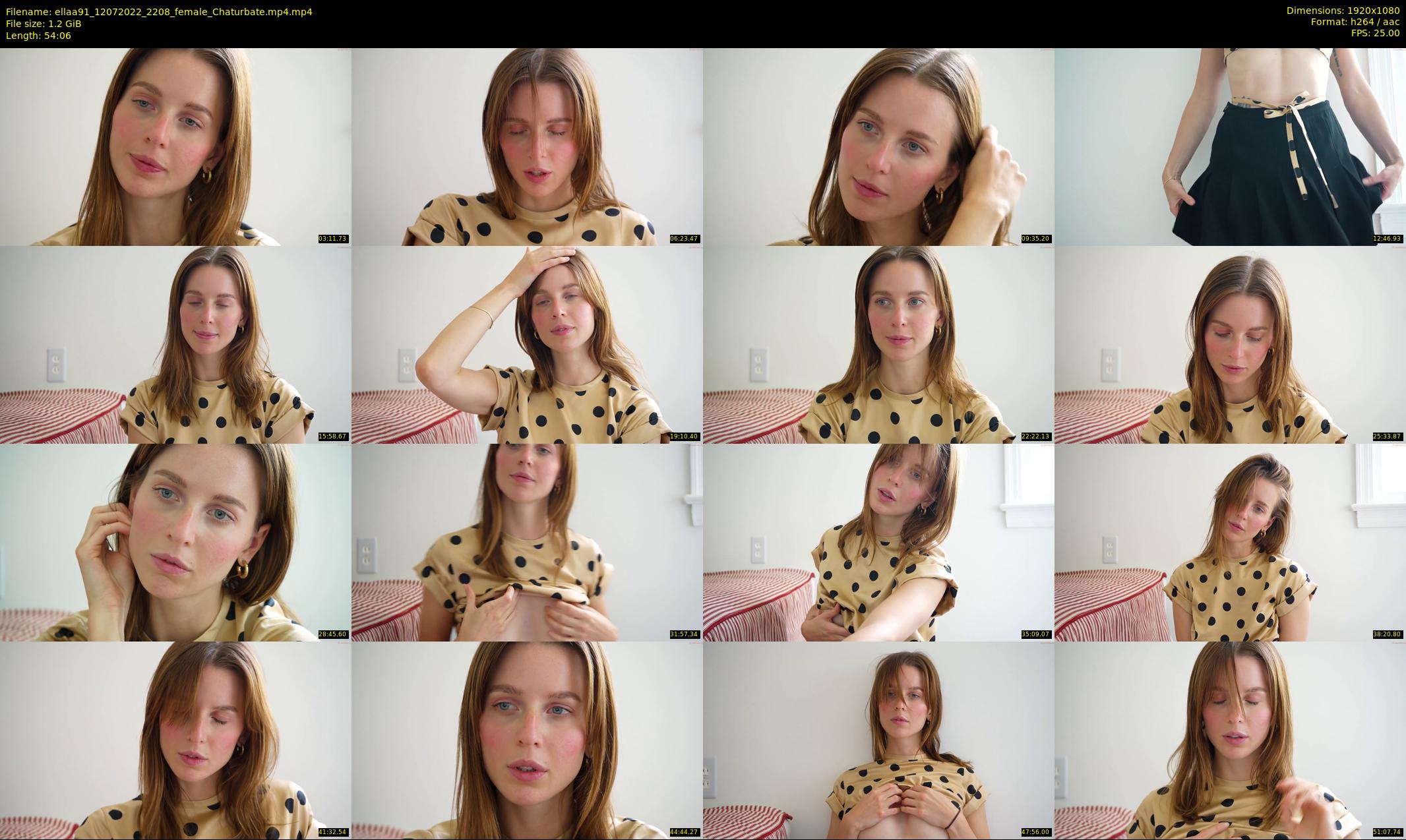 ellaa91 — 55 minute Chaturbate female cam show recording, 1080p, Jul 12, 2022