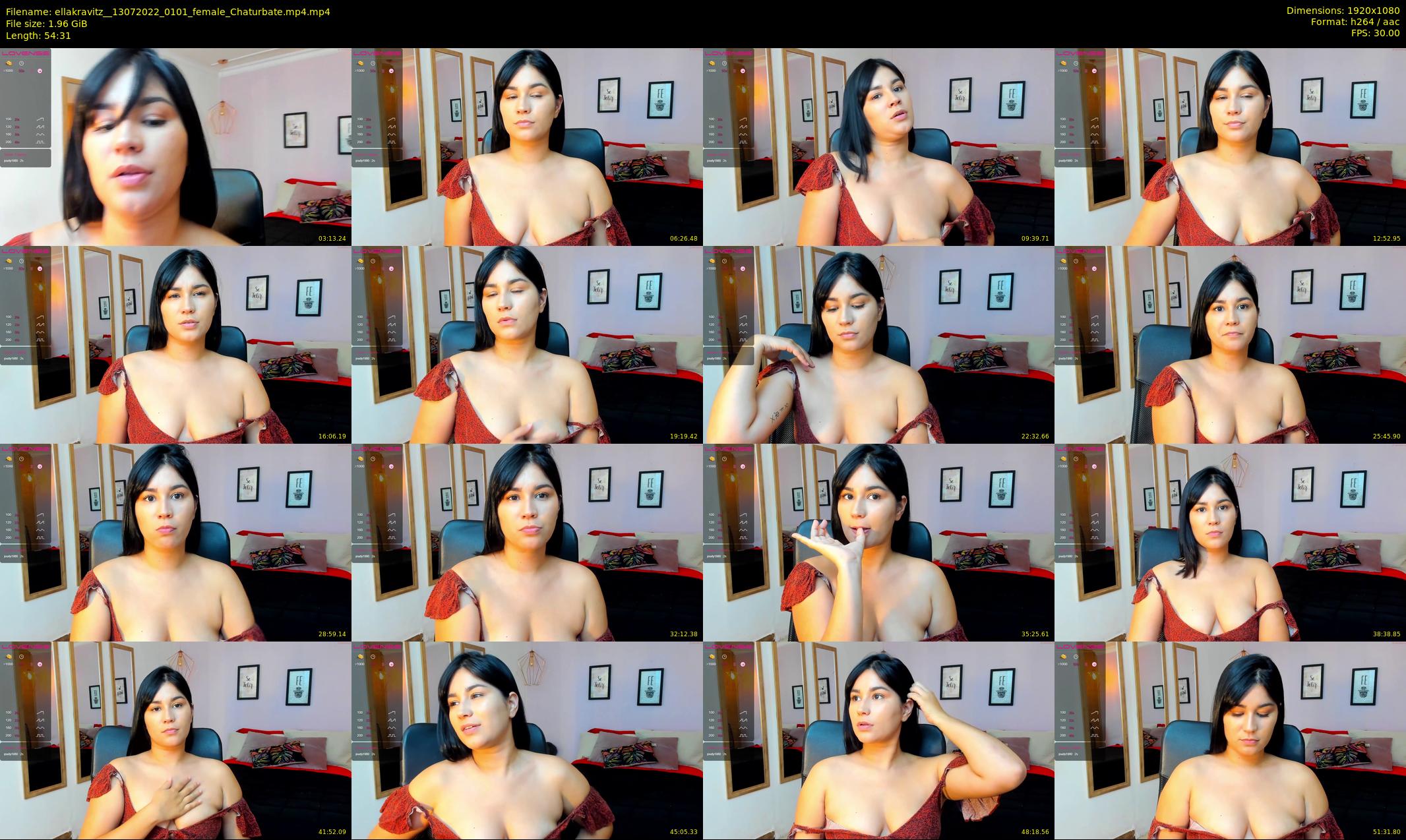 ellakravitz_ — 55 minute Chaturbate female cam show recording, 1080p, Jul 13, 2022