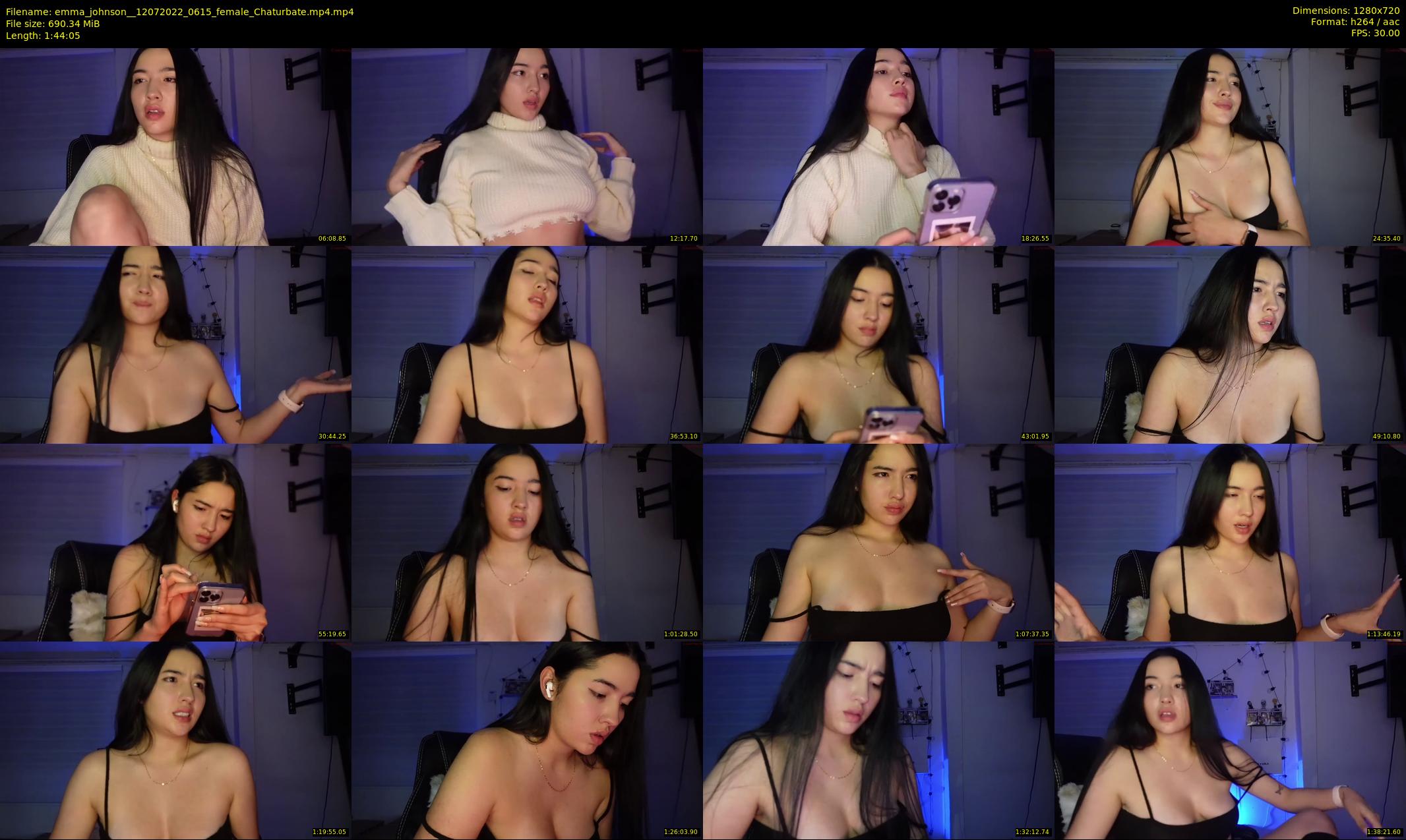 emma_johnson_ — 105 minute Chaturbate female cam show recording, 720p, Jul 12, 2022