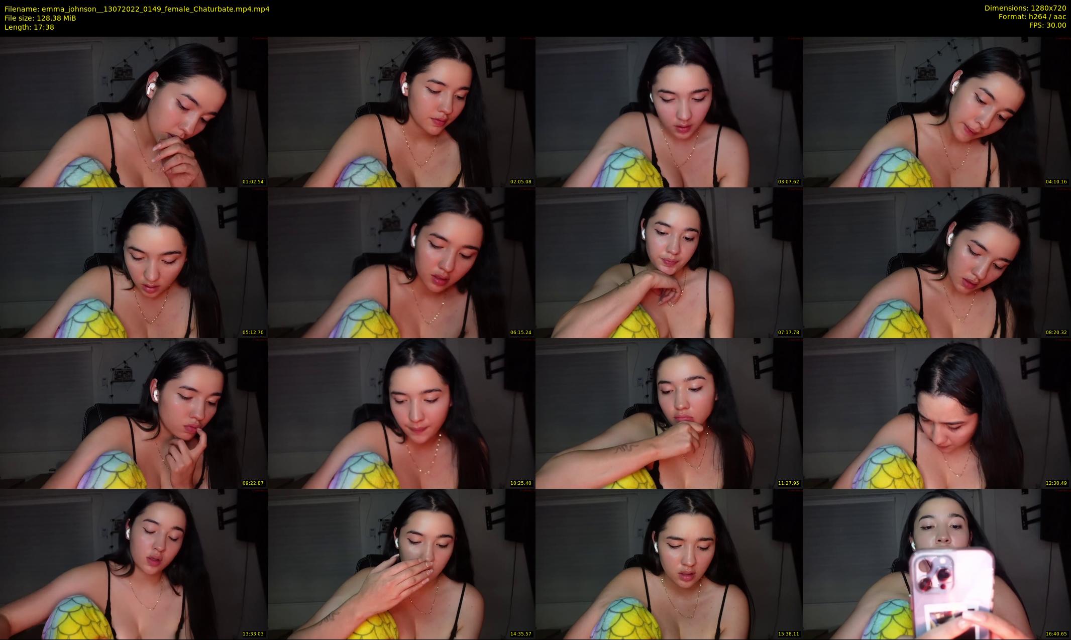 emma_johnson_ — 18 minute Chaturbate female cam show recording, 720p, Jul 13, 2022