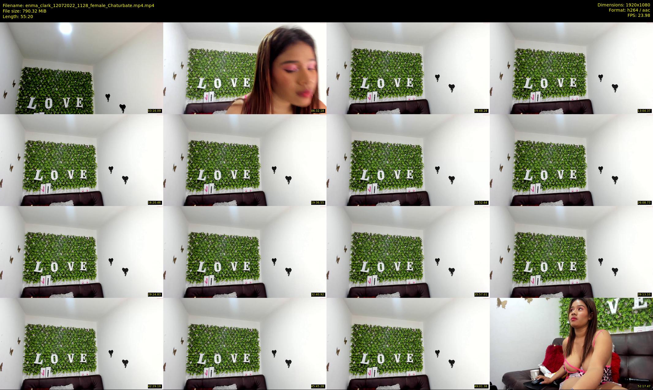 enma_clark — 56 minute Chaturbate female cam show recording, 1080p, Jul 12, 2022