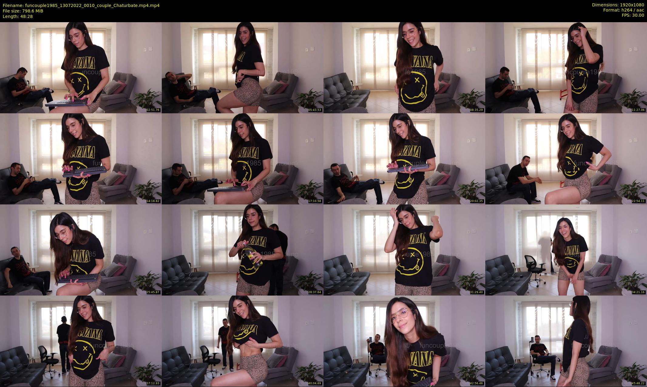 funcouple1985 — 49 minute Chaturbate couple cam show recording, 1080p, Jul 13, 2022