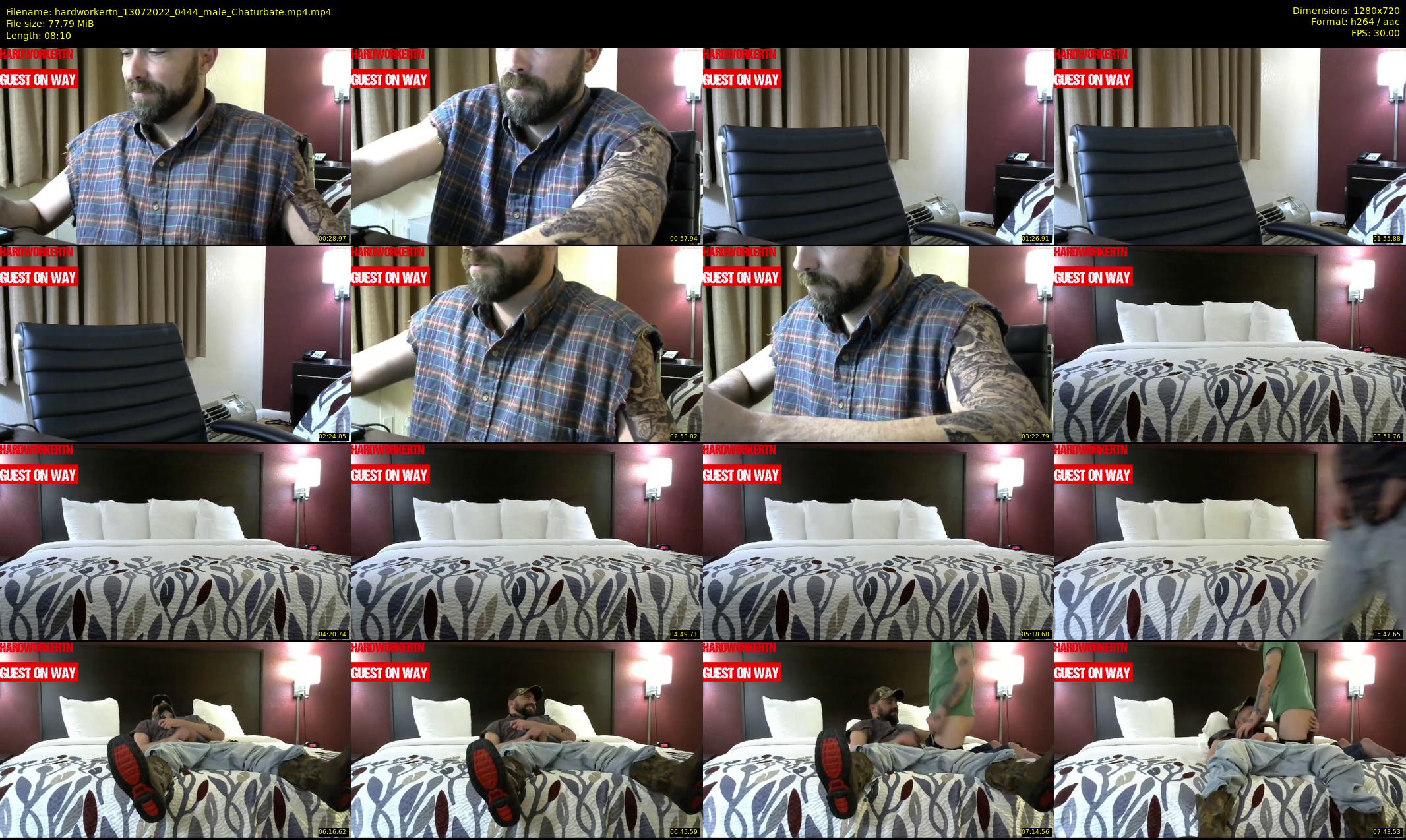 hardworkertn — 9 minute Chaturbate male cam show recording, 720p, Jul 13, 2022