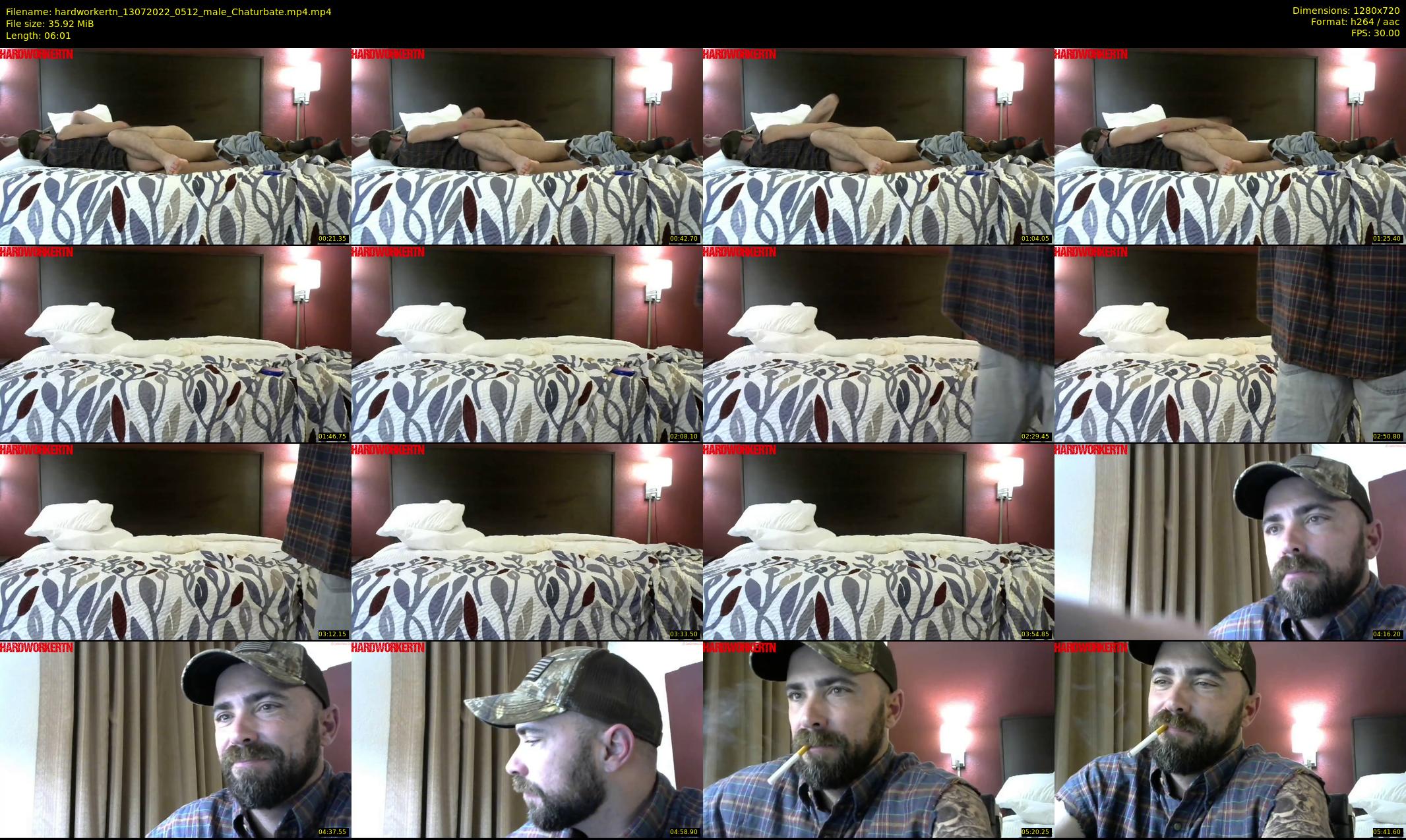 hardworkertn — 7 minute Chaturbate male cam show recording, 720p, Jul 13, 2022