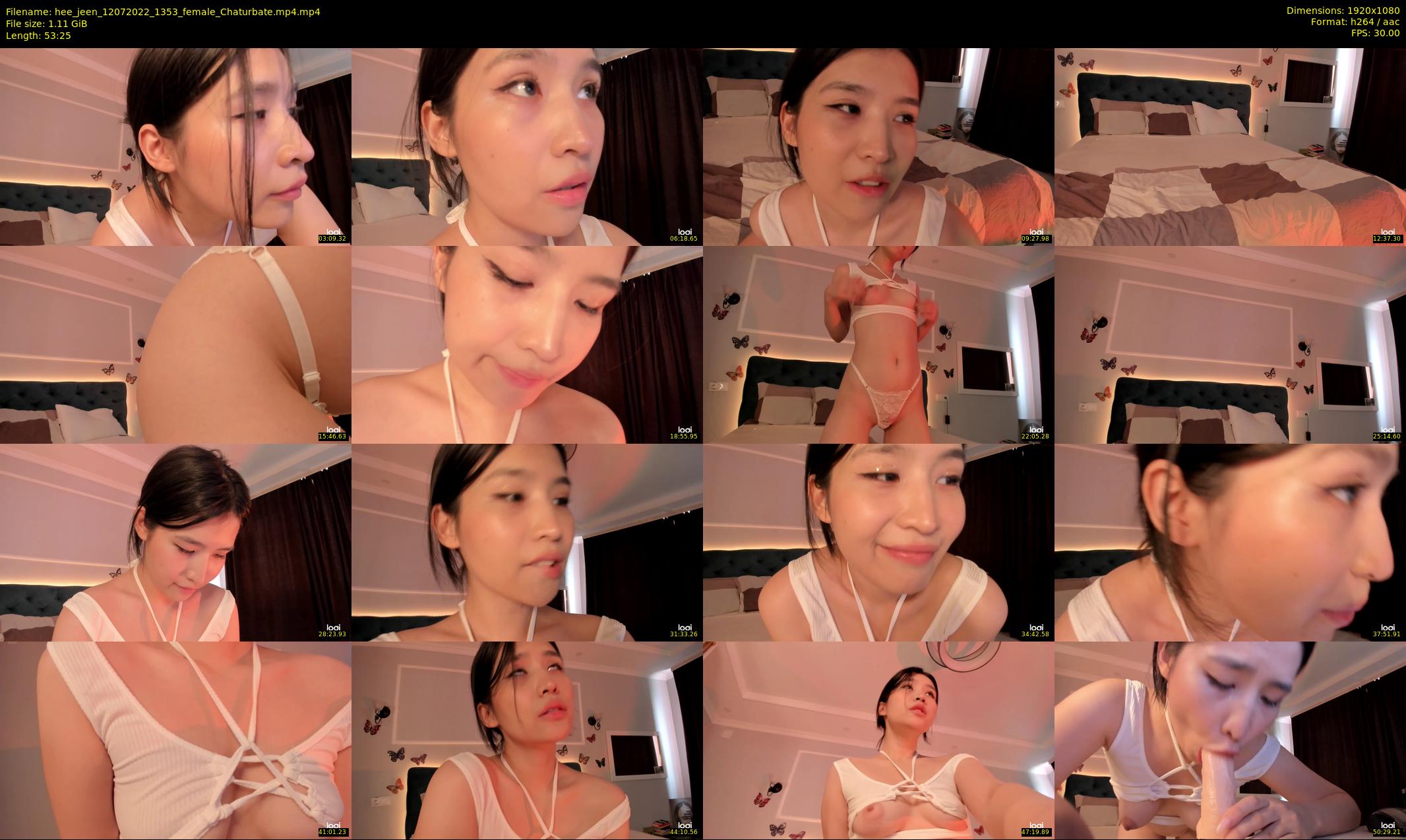 hee_jeen — 54 minute Chaturbate female cam show recording, 1080p, Jul 12, 2022