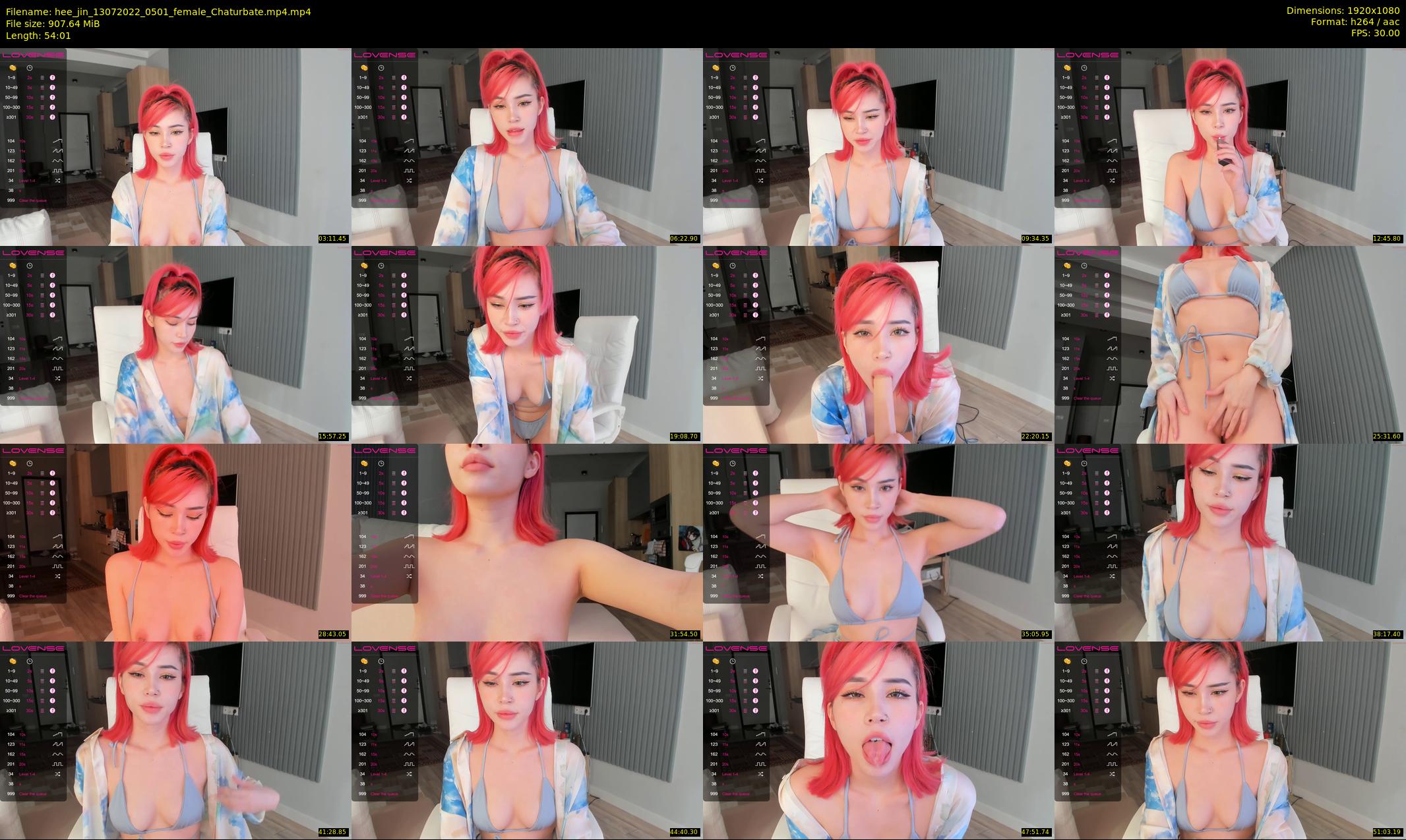 hee_jin — 55 minute Chaturbate female cam show recording, 1080p, Jul 13, 2022